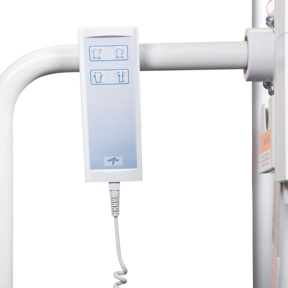 Medline Powered Base Patient Lift, Battery Operated, 450 lb Capacity