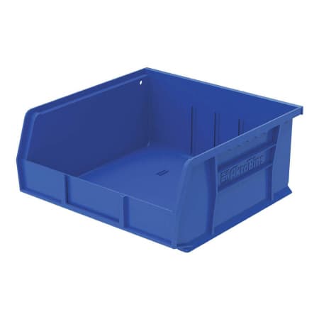 Akrobins 50 lbs Storage Bin, Blue, 10-7/8" L x 11" W x 5" H - Box of 6 - Image 1