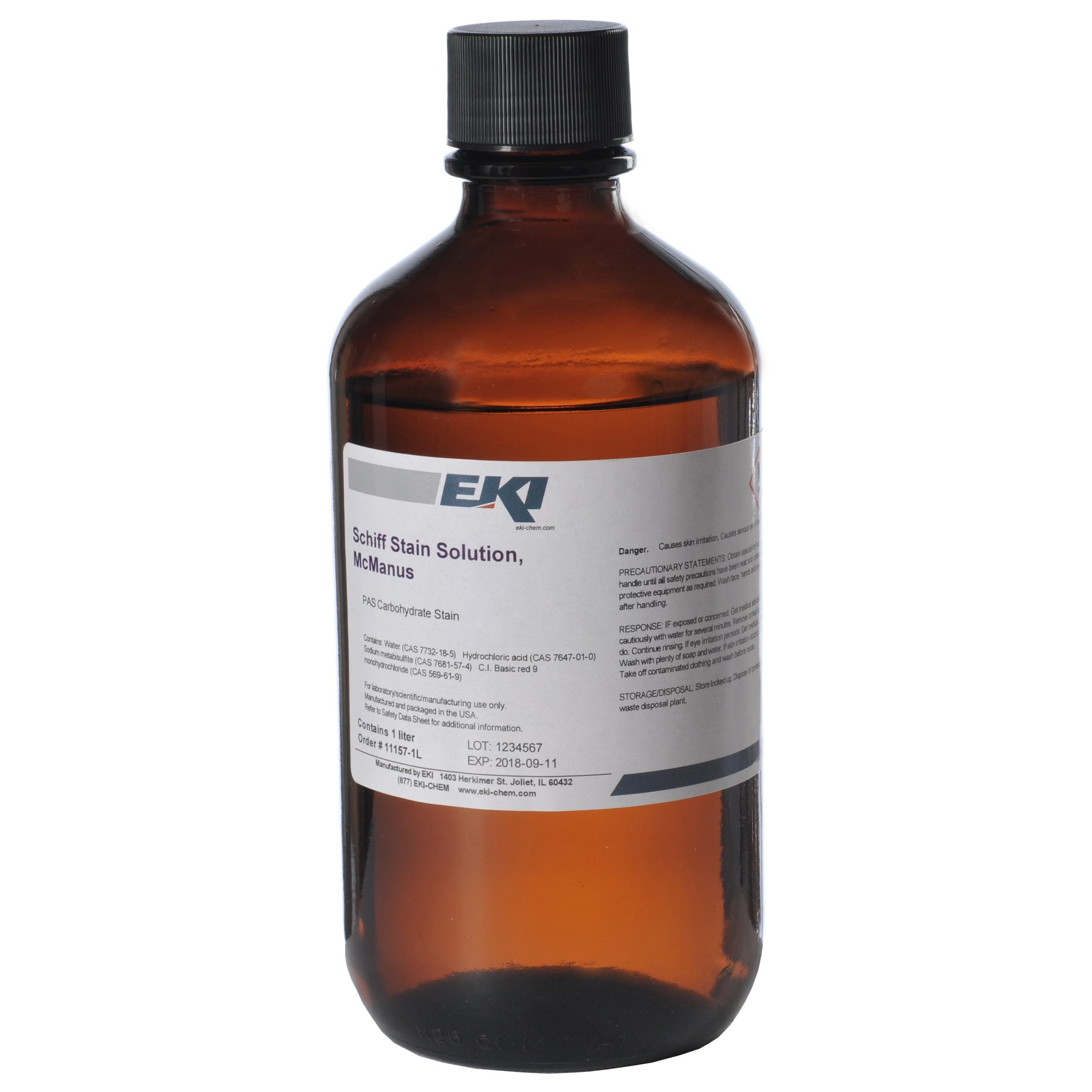 Schiff Stain Solution McManus, 1 Liter - Each - Image 1