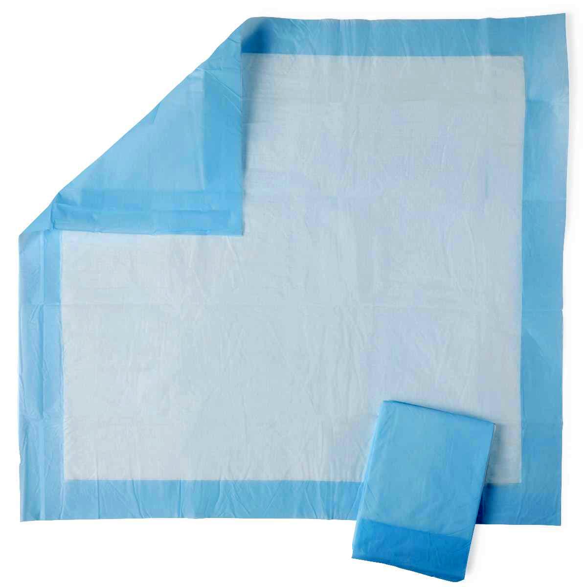 Medline Protection Plus Underpad, Blue