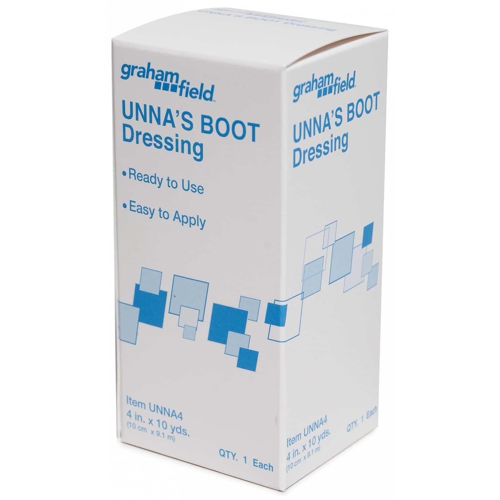 Grafco Unna's Boot Dressing, 4 Inch x 10 Yard, without Calamine - Image 1