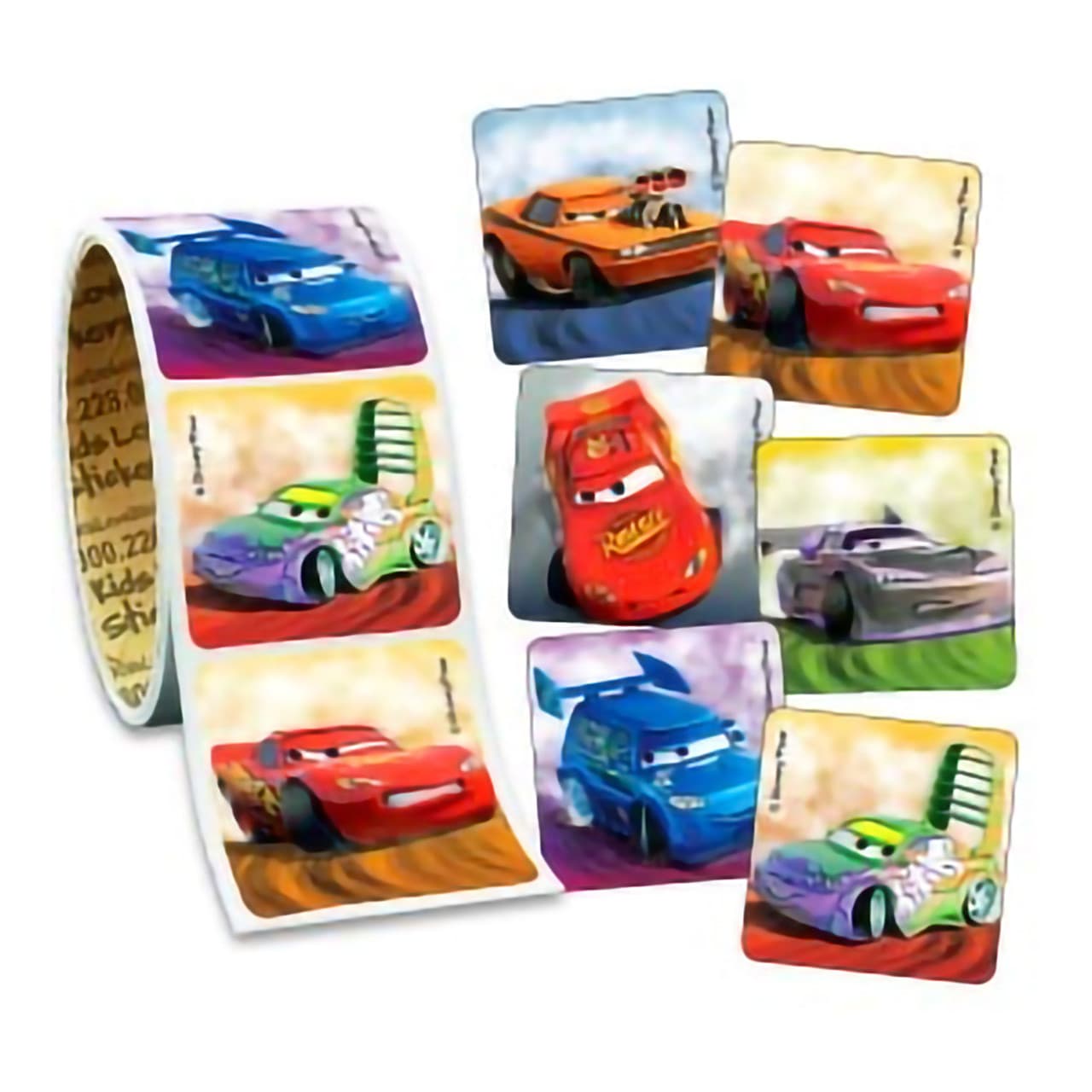 Medibadge Value Stickers, Disney Cars Print - Roll of 100 - Image 1