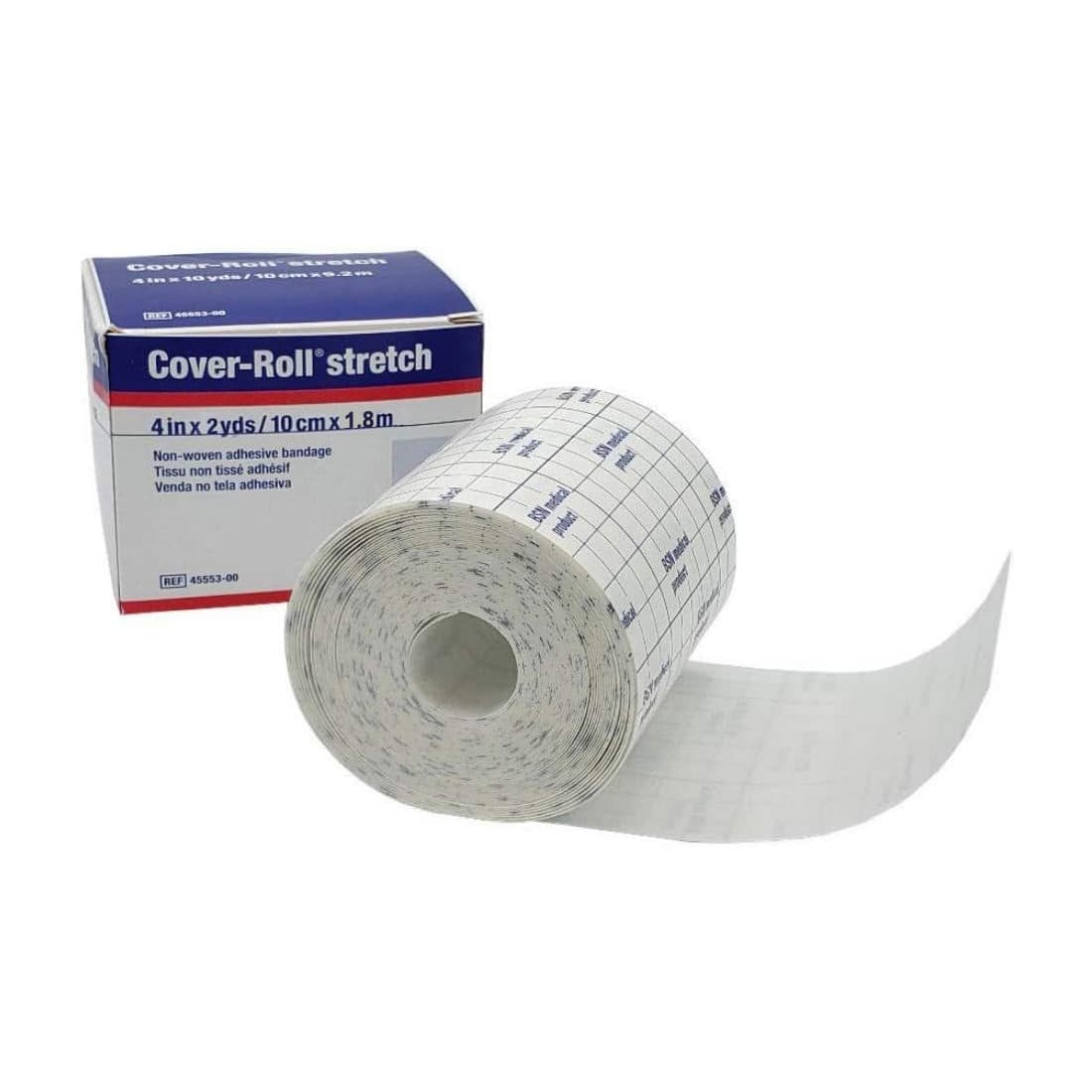 Cover-Roll Stretch Adhesive Fixation Dressing, 4 Inch x 2 Yard - Case of 12 - Image 1