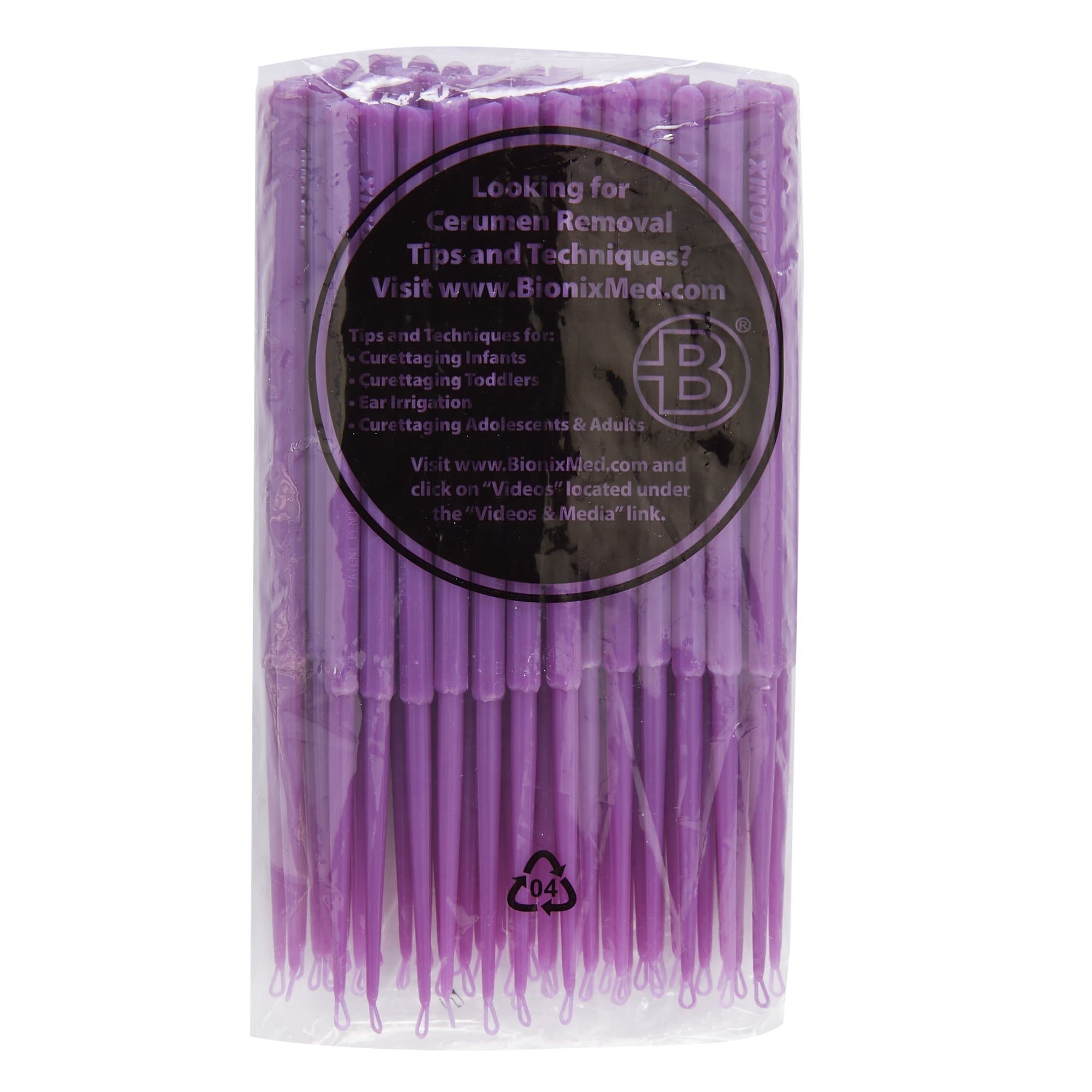 Bionix VersaLoop Ear Curette, Teardrop Loop Tip - Box of 50 - Image 2