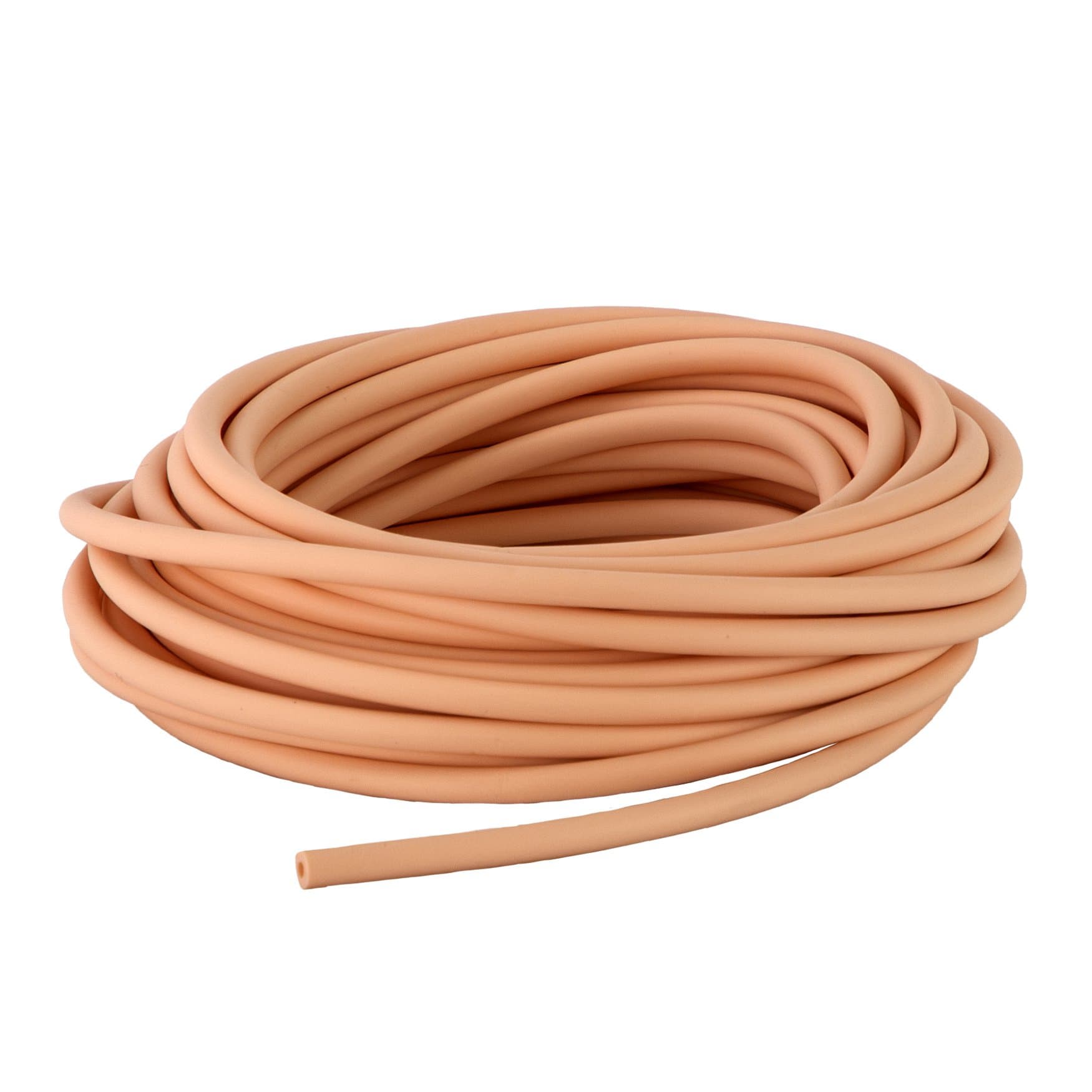 Val-u-Tubing Low Powder Exercise Tubing, 25 Foot, Peach, Extra Light - Image 1