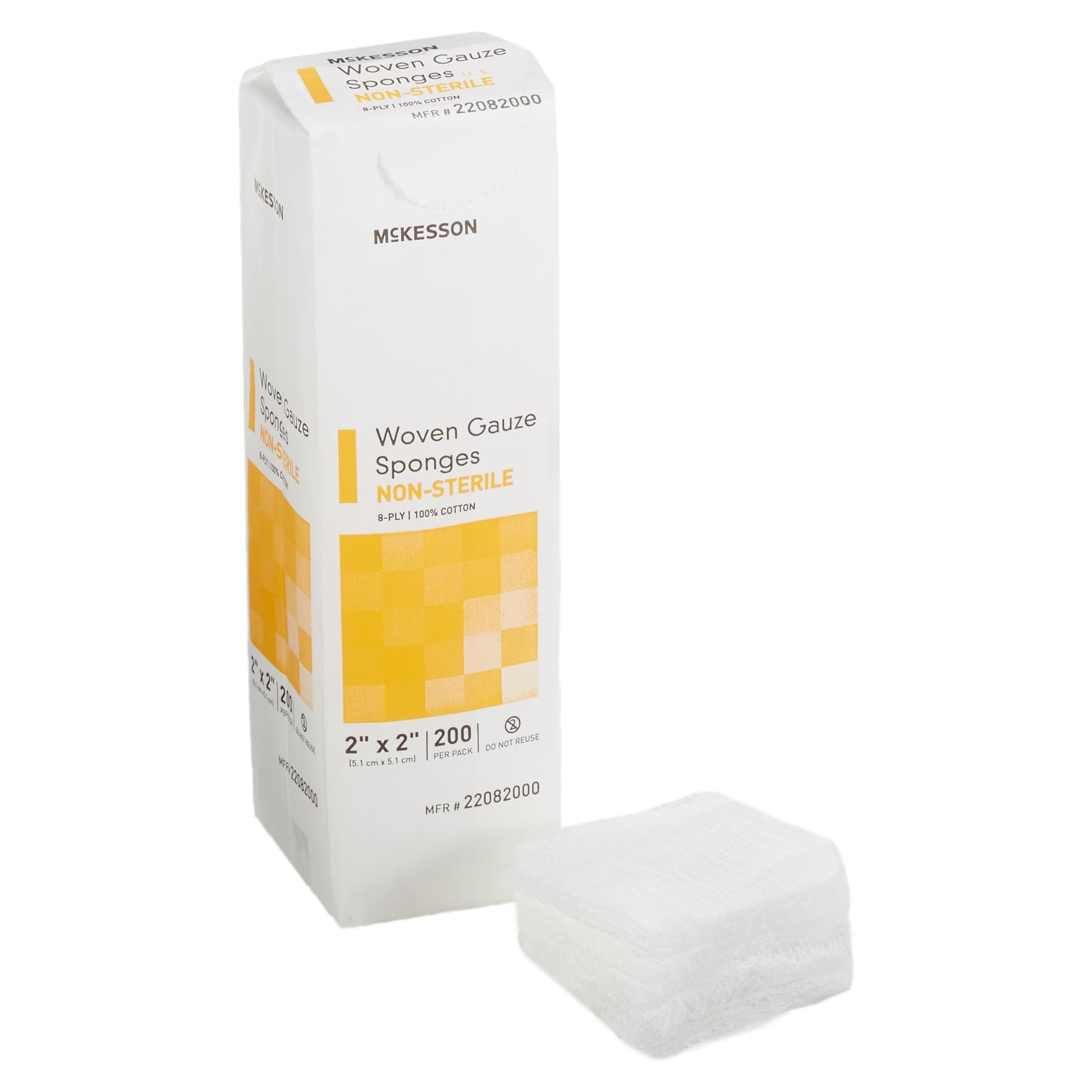 McKesson Cotton Gauze Sponges - Image 1