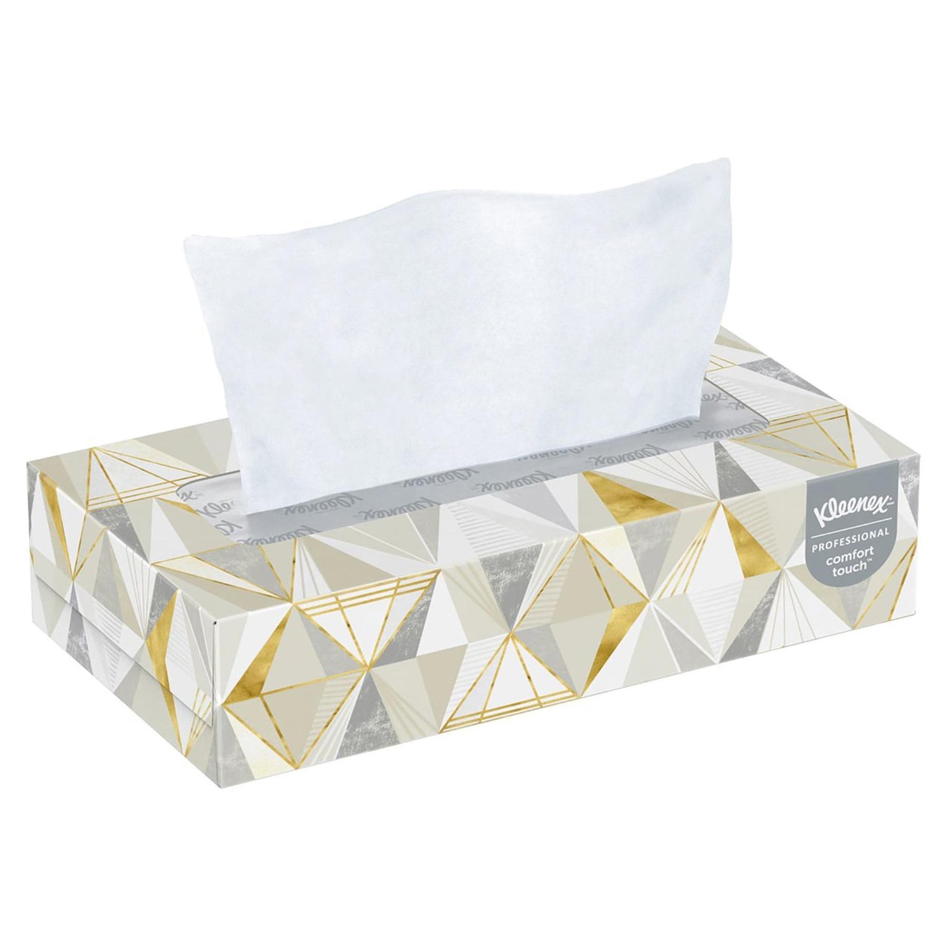 Kleenex 2-Ply Facial Tissue, 8 x 8-2/5 Inch - Box of 125 - Image 1