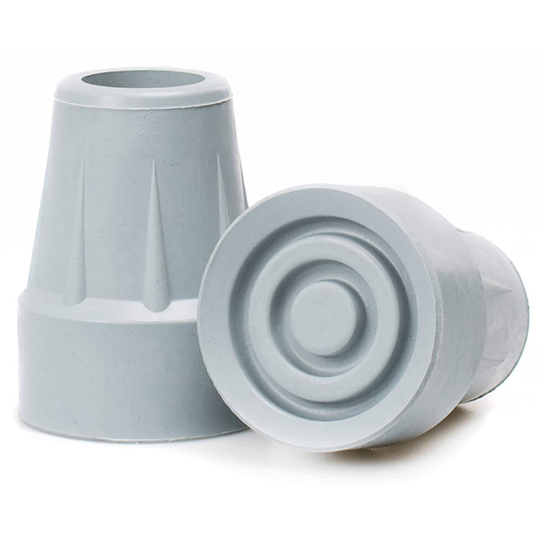McKesson Gray Rubber Crutch Tip - Image 2