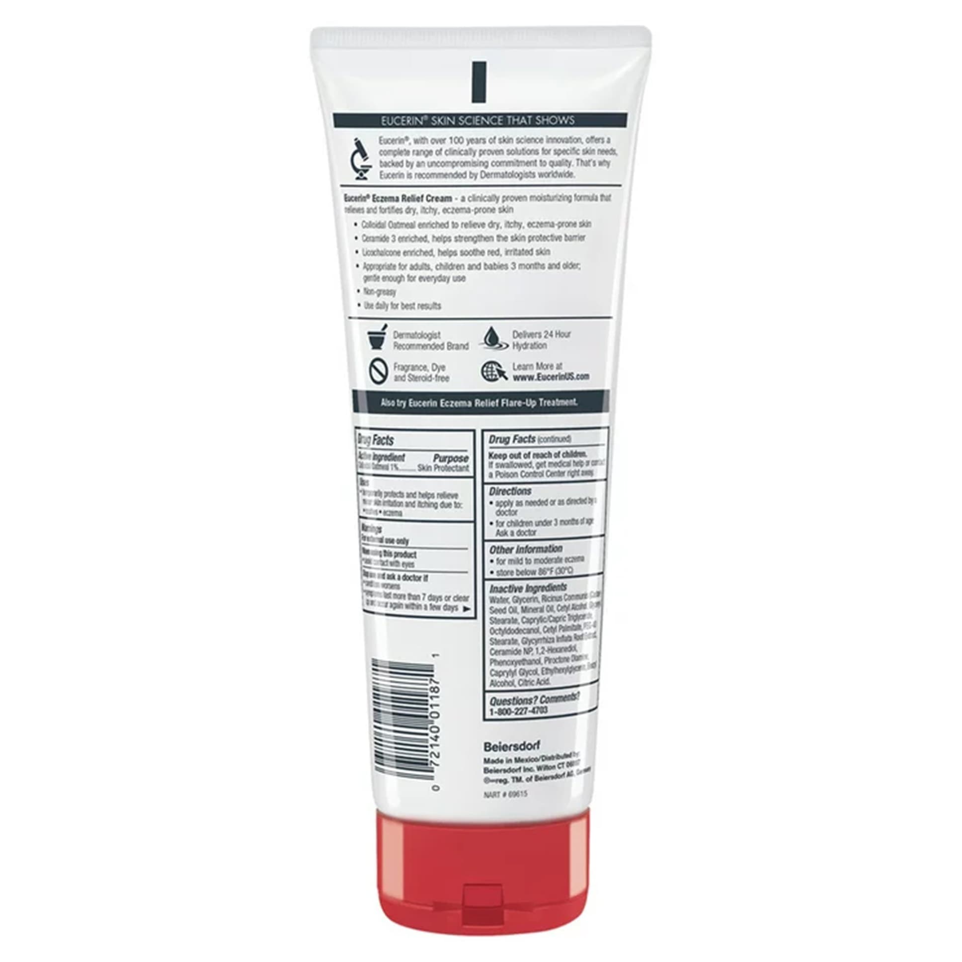 Eucerin Eczema Relief Cream, Unscented - Image 5