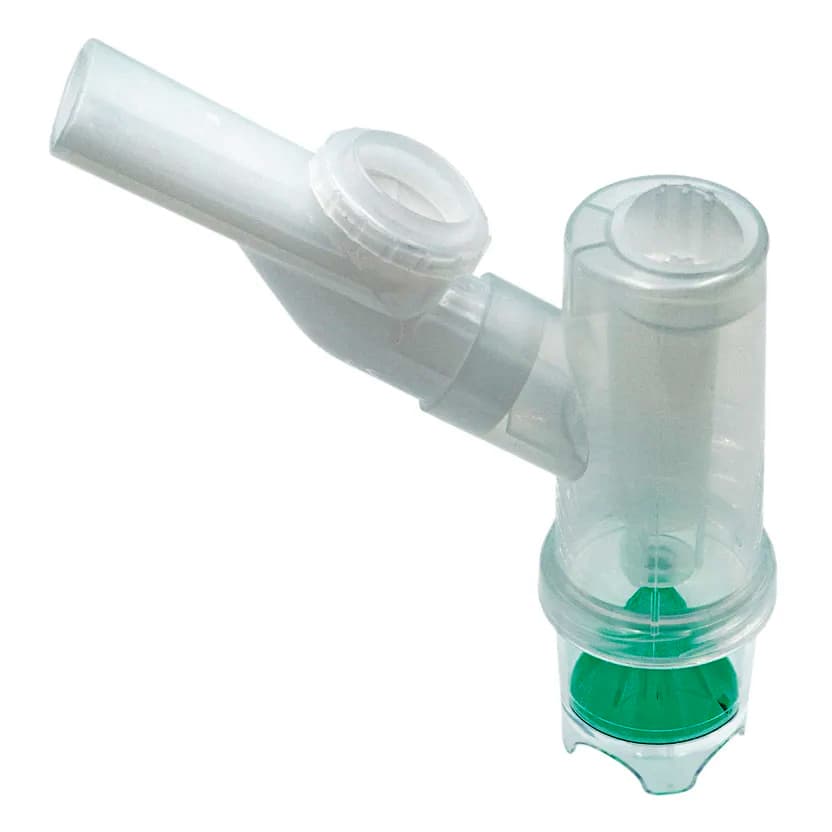NebuTech HDN Reusable Nebulizer Cup with Inhalation & Exhalation Valve, Mouthpiece, 7ft.Tubing