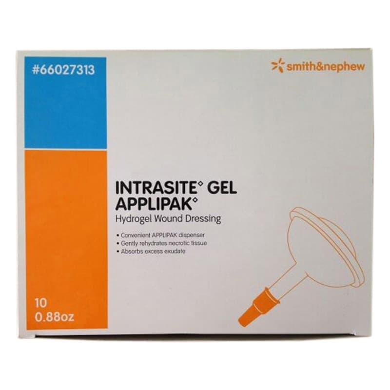 Intrasite Amorphous Hydrogel Wound Dressing, 25 Gram Applipak - Box of 10 - Image 1