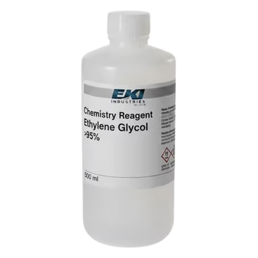 Chemistry Reagent Ethylene Glycol >95%, 500 ml - Each
