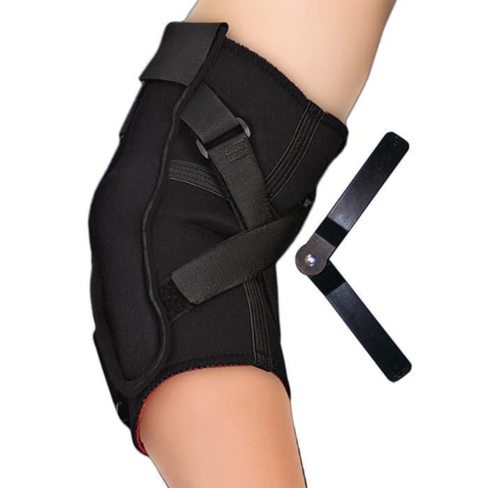 Thermoskin Hinged Elbow, Black, Medium - Image 1