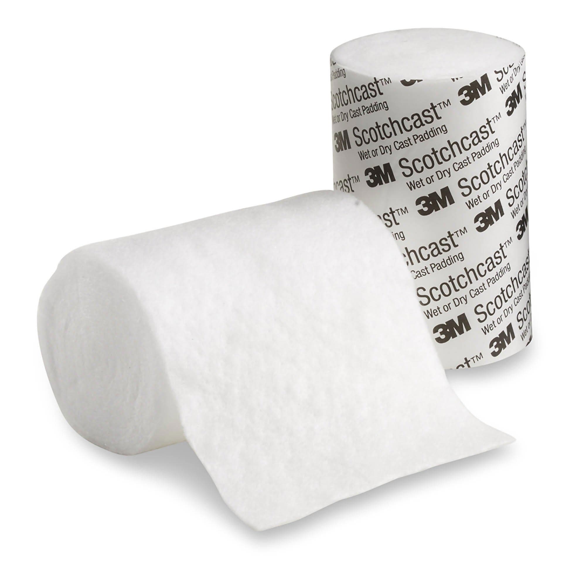 3M Scotchcast Wet or Dry Cast Padding, 4 Inch X 4 Yard - Each - Image 1