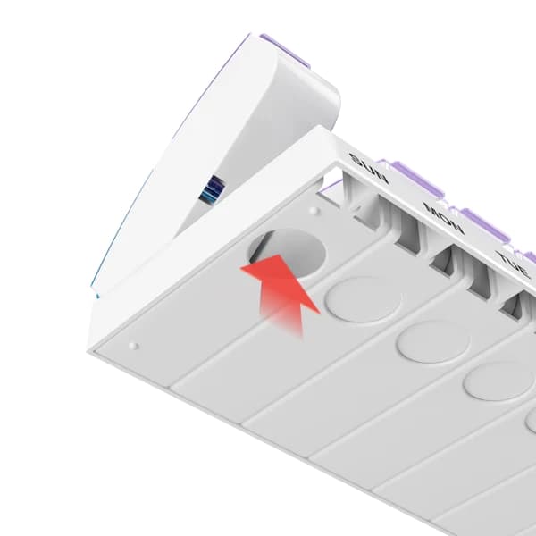 EZY Dose Weekly AM-PM Travel Pill Planner Large - Image 3