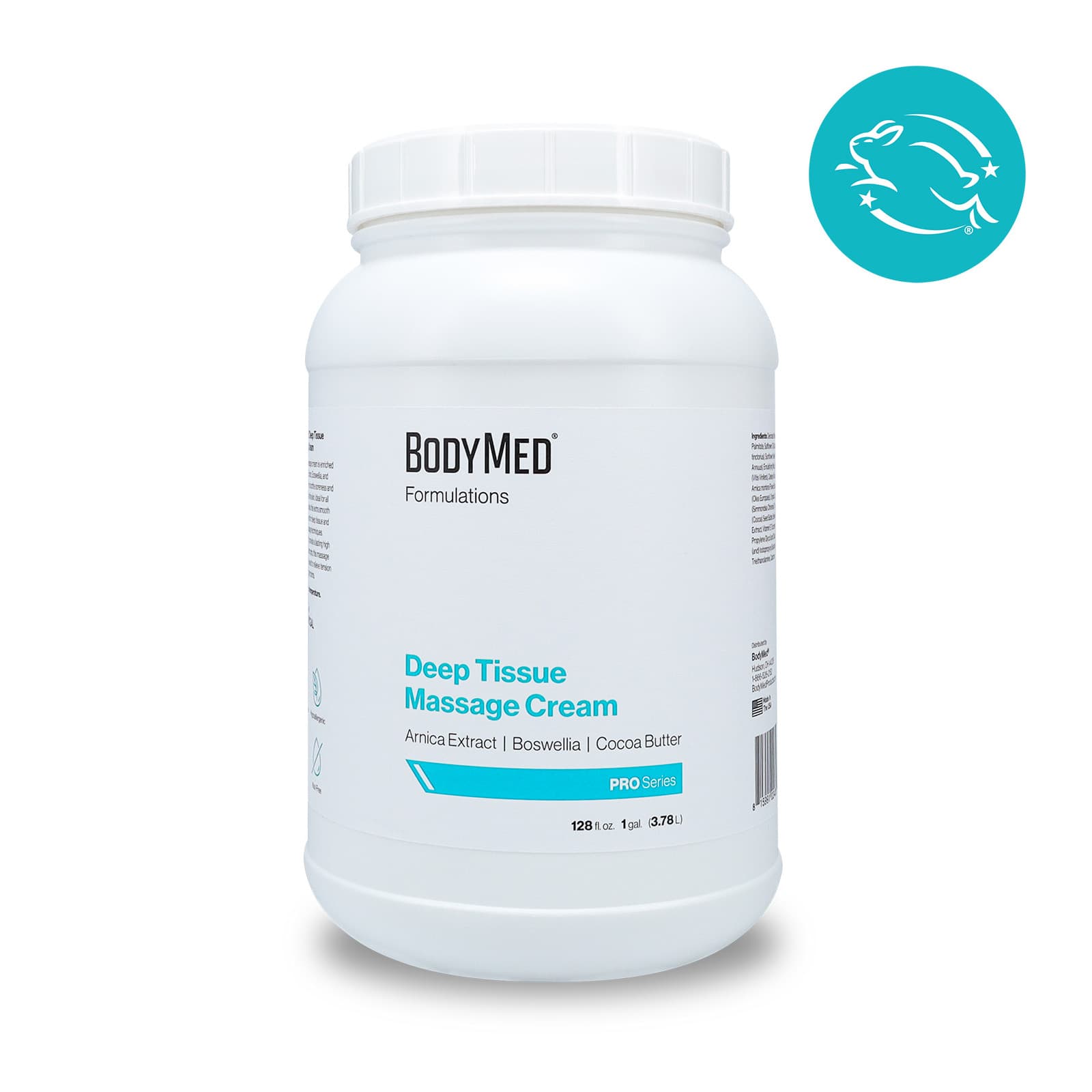 BodyMed Deep Tissue Massage Cream, 1 Gallon - Each - Image 1