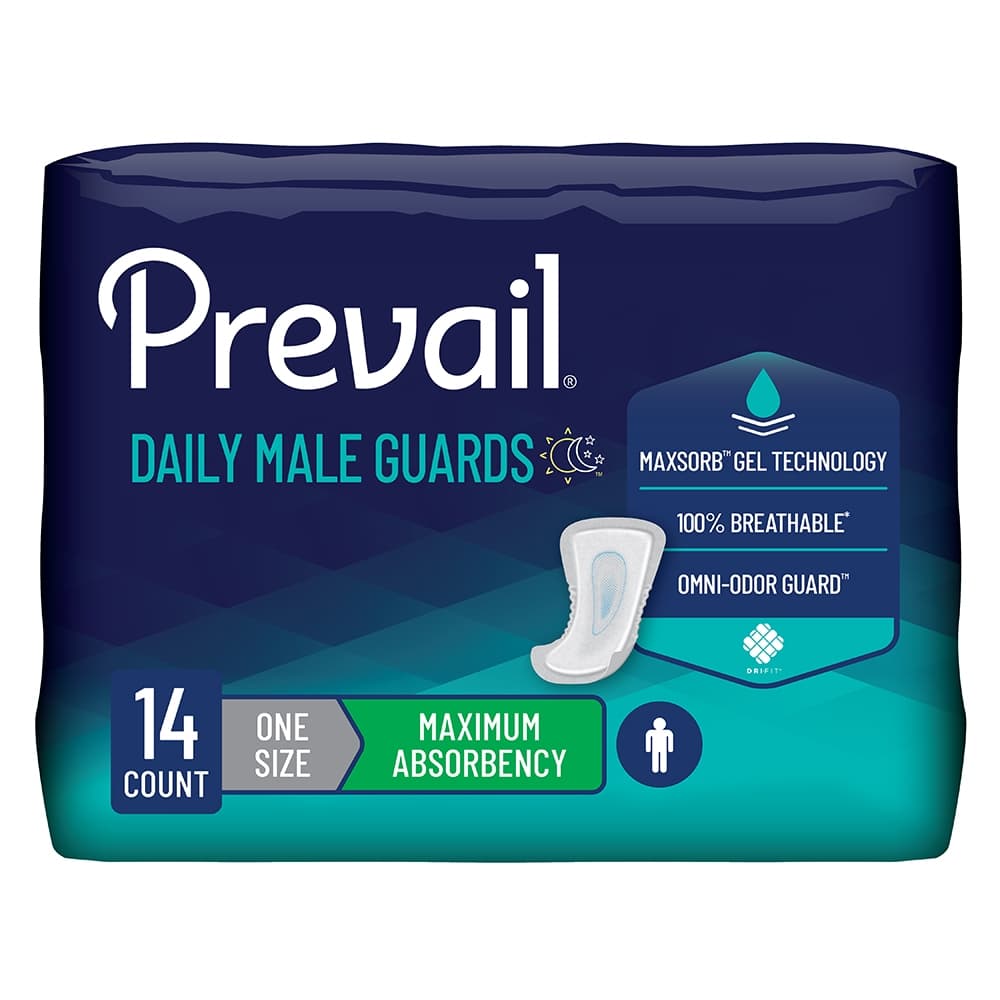 Prevail Daily Male Guards - Package of 14 - Image 1