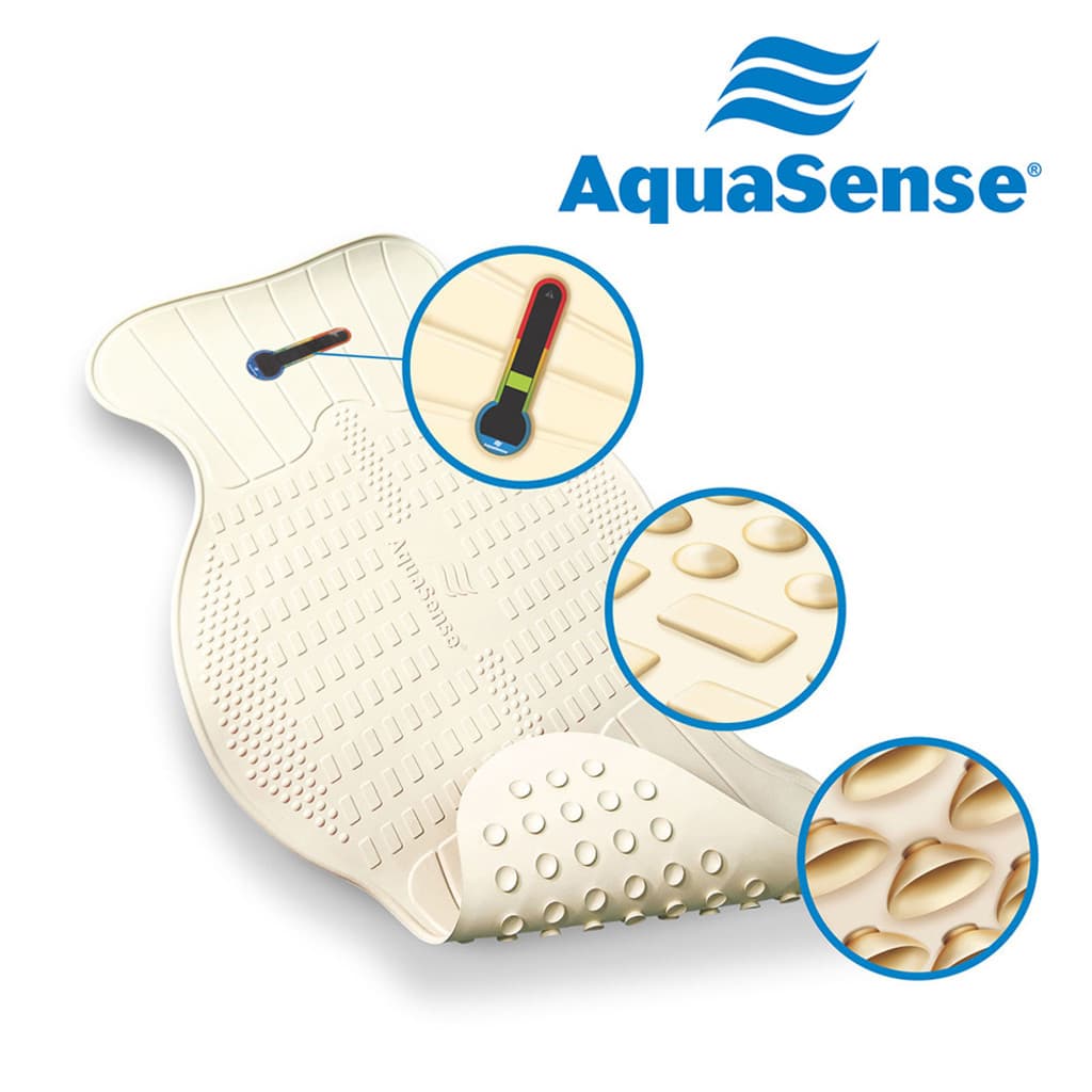 Drive AquaSense Bath Mat, Contoured with Temperature Indicator - Image 3