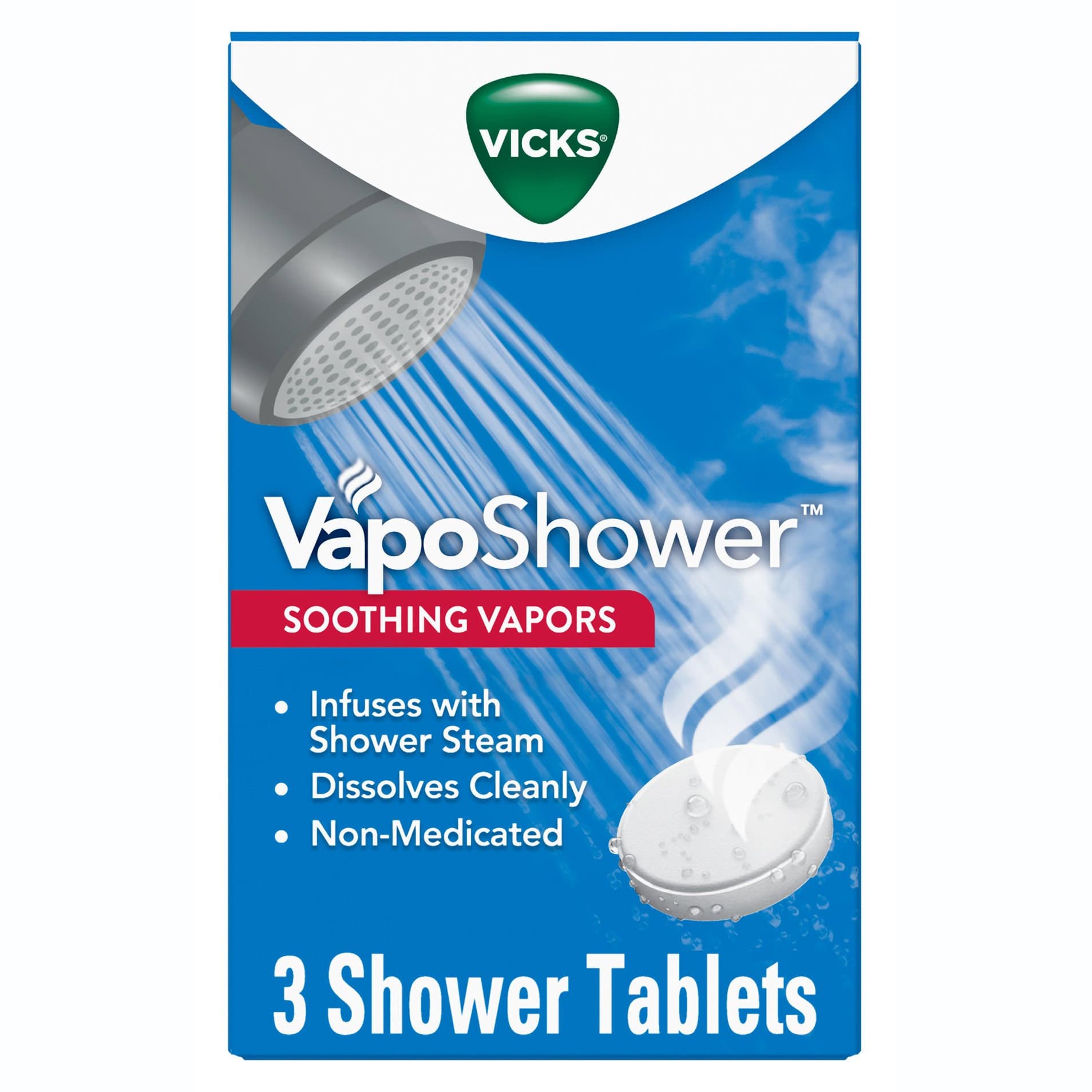 Vicks VapoShower Shower Tablets - Carton of 3 - Image 1