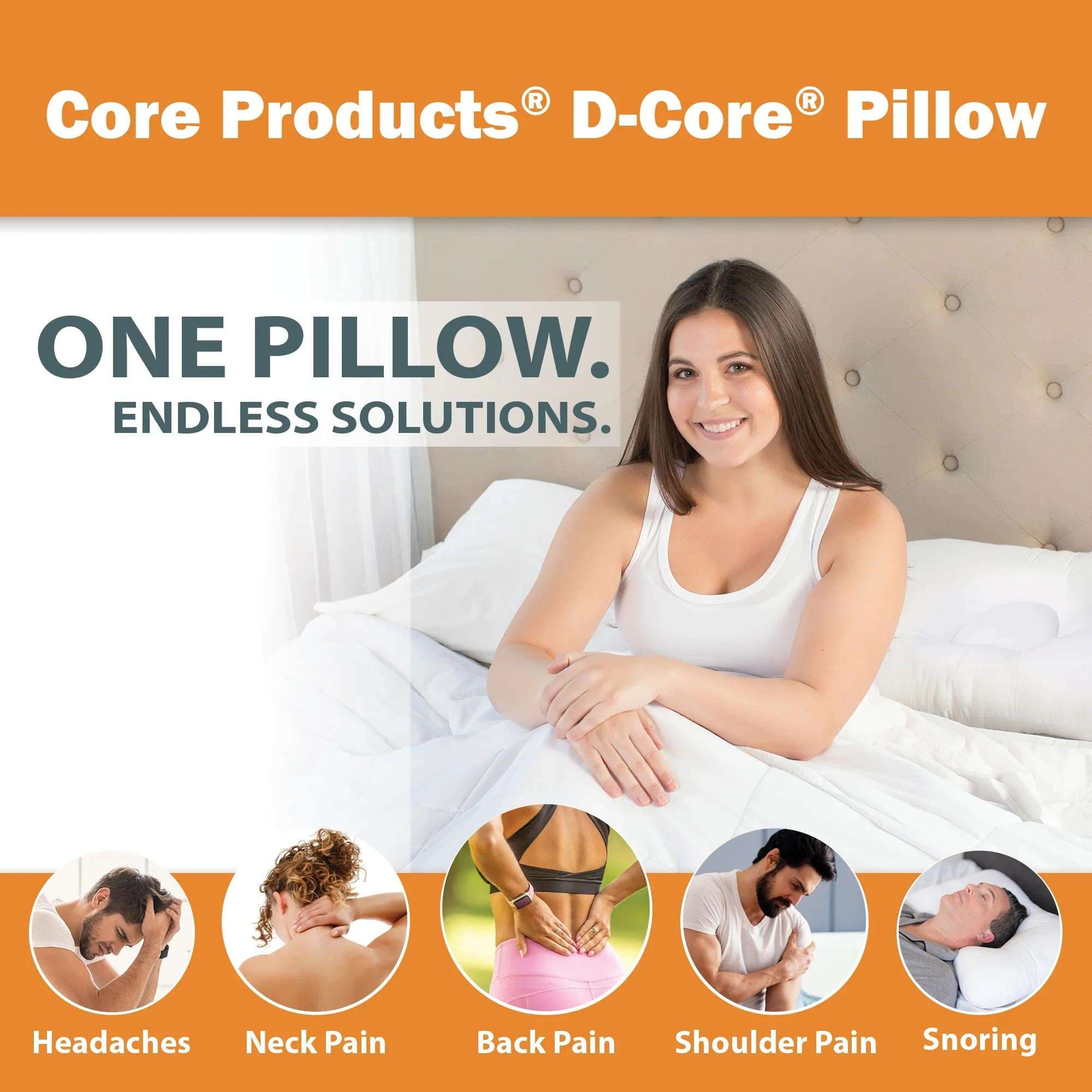 Core D-Core Standard Cervical Support Pillow - Image 2