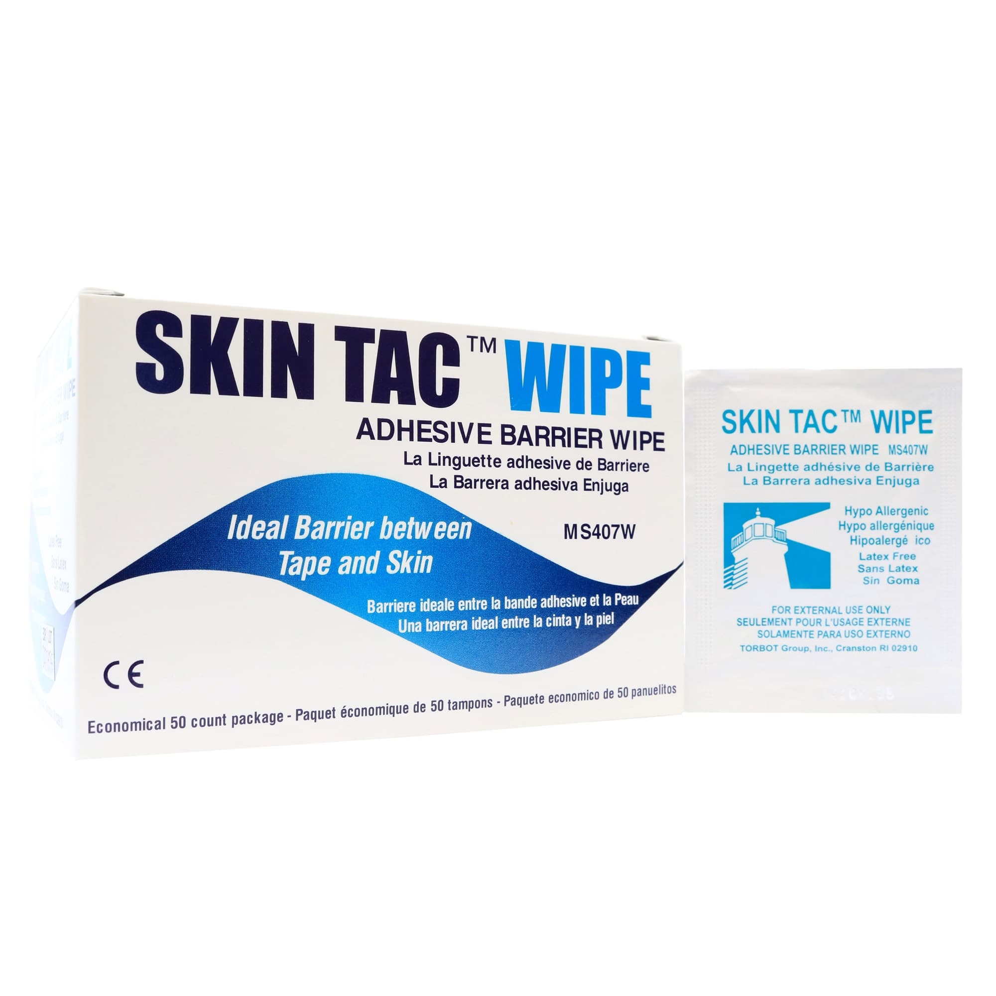 Skin Tac Adhesive Barrier Wipes - Image 3