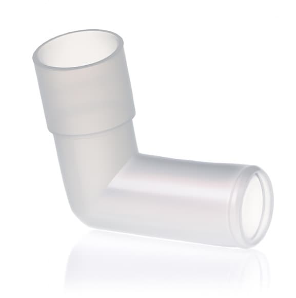 Teleflex Standard Tubing Hudson Elbow Adapter, 22mm - Case of 50 - Image 1