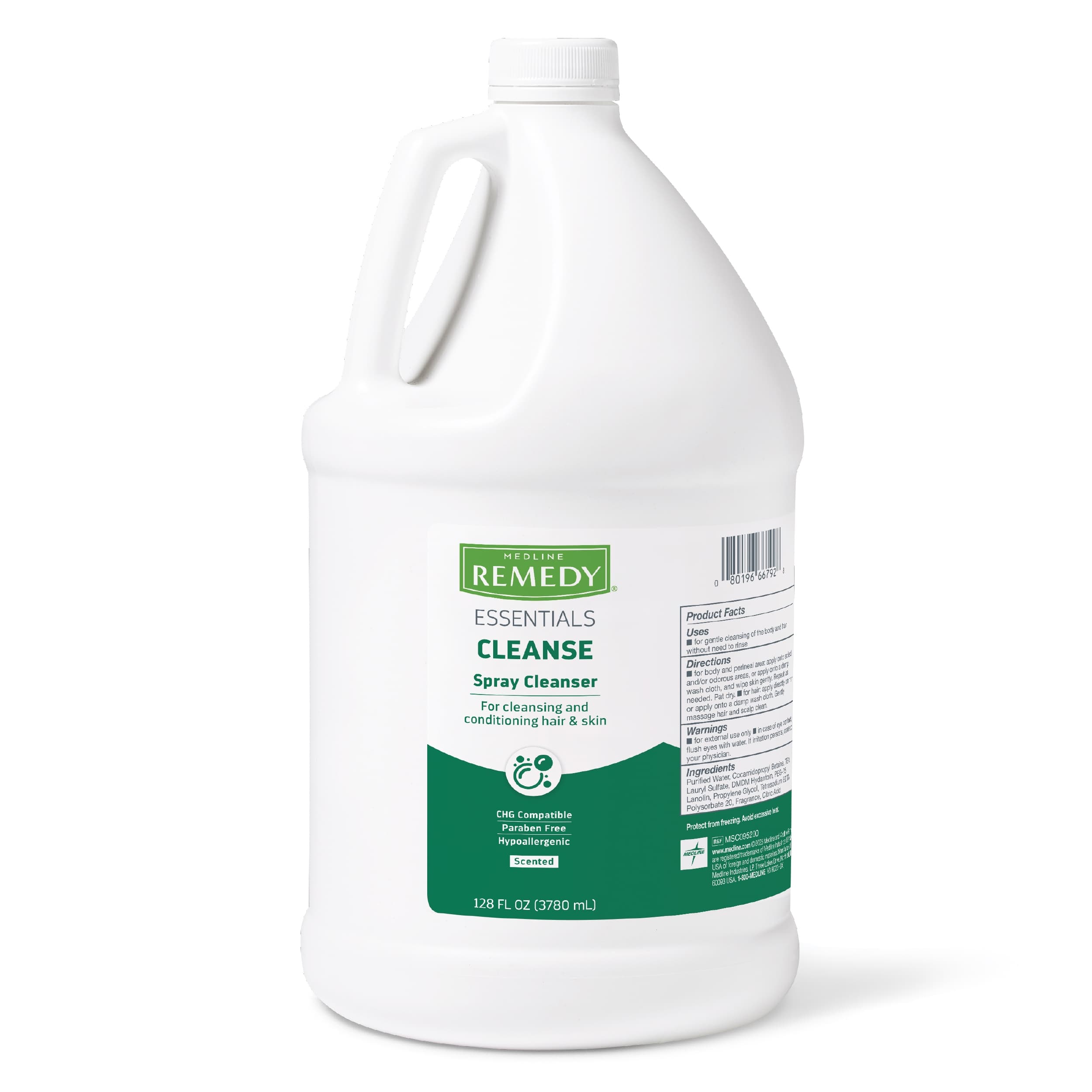 Medline Remedy Essentials Cleanse Spray Cleanser, 1 Gallon - Image 1