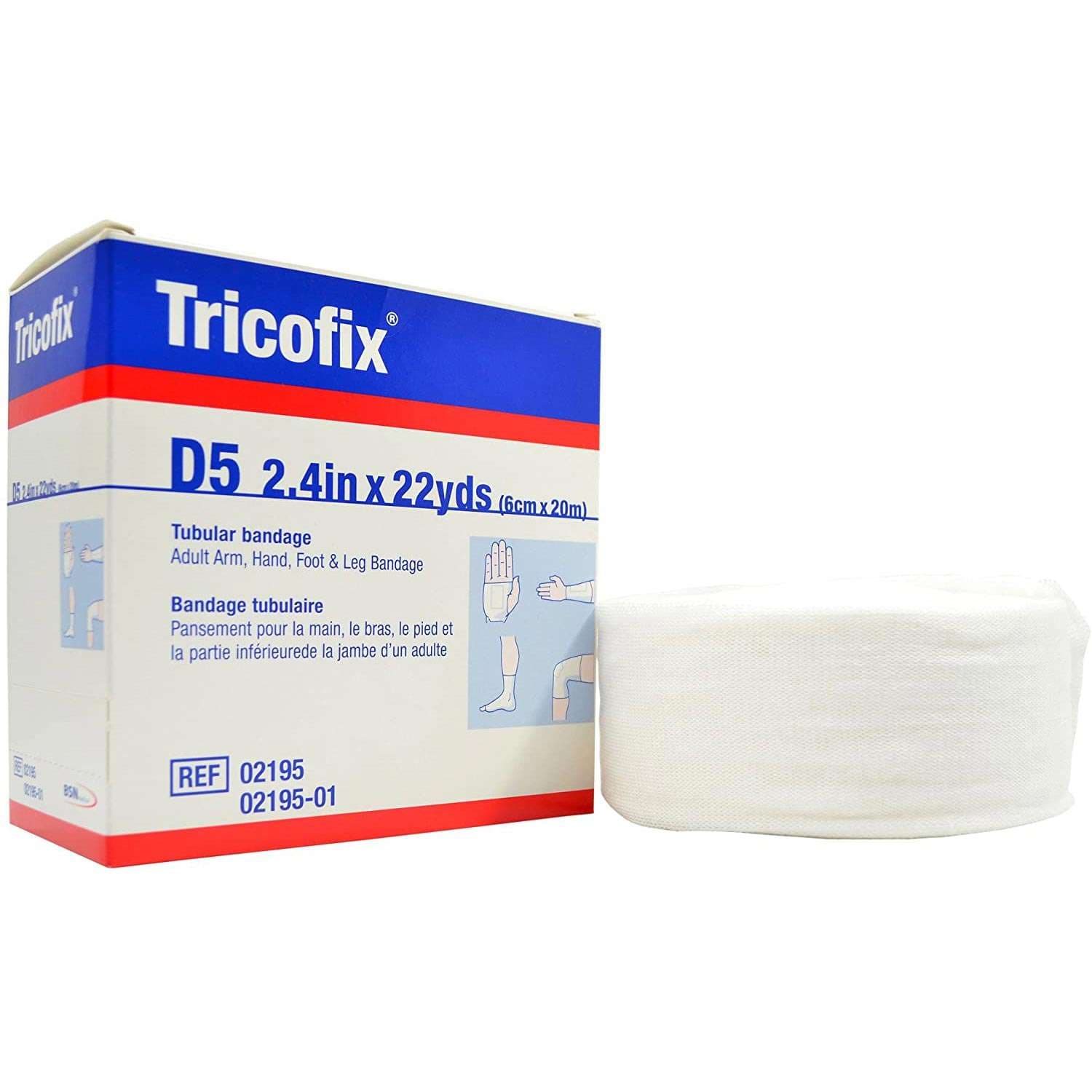 Tricofix Lightweight Absorbent Tubular Bandage, 2.4 Inch x 22 Yard - Each - Image 1
