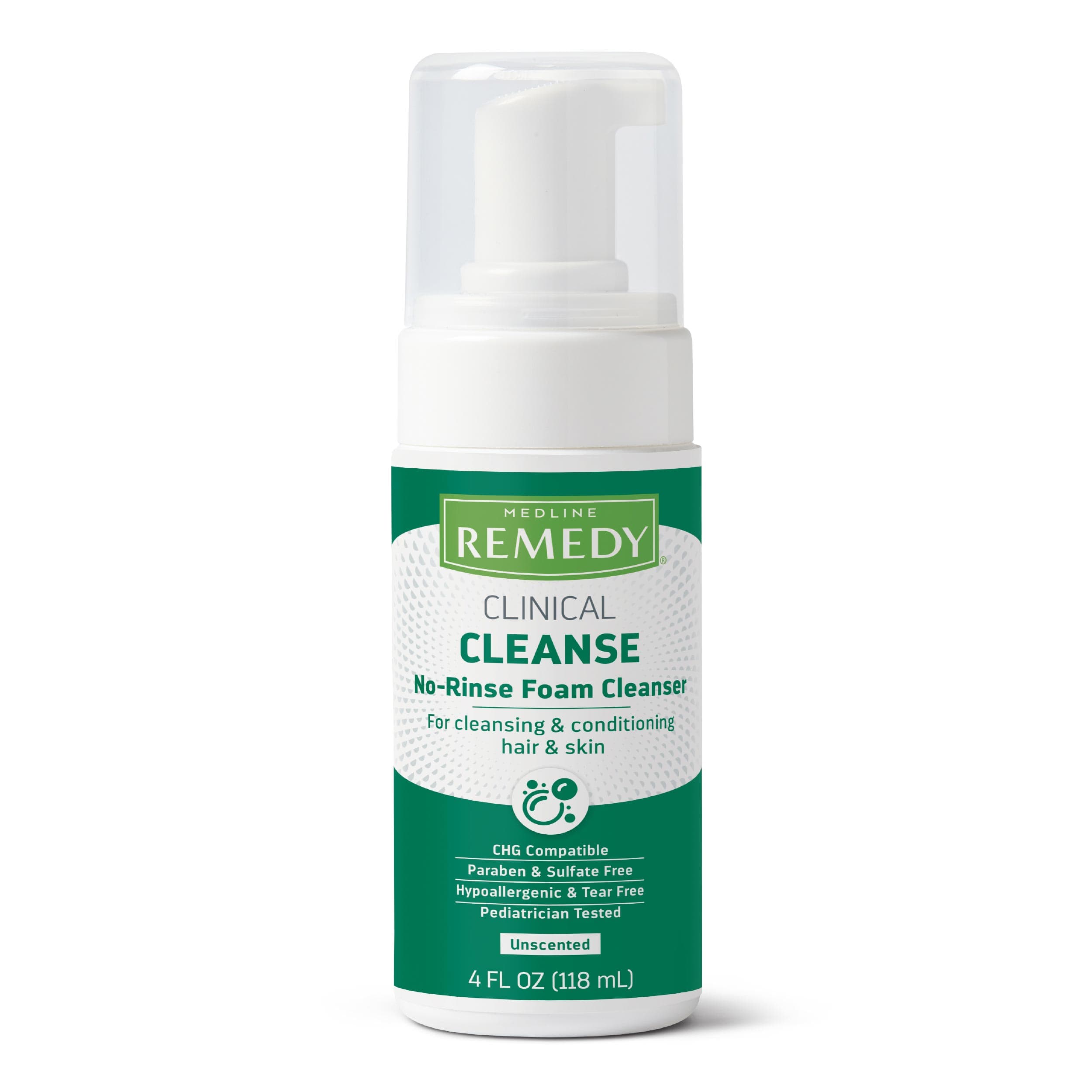 Remedy Clinical Cleanse No-Rinse Foam Cleanser, Unscented, 4 oz - Image 1