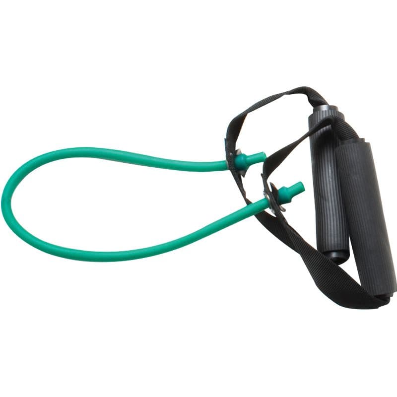 CanDo Tubing with Handle Exerciser, 18 Inch, Green, medium - Image 1