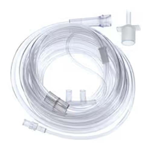 Softech Bi-Flo ETCO2 Sampling Cannula Clear 7 Foot Tubing Over Ear NonSterile Single Patient Use - Image 1