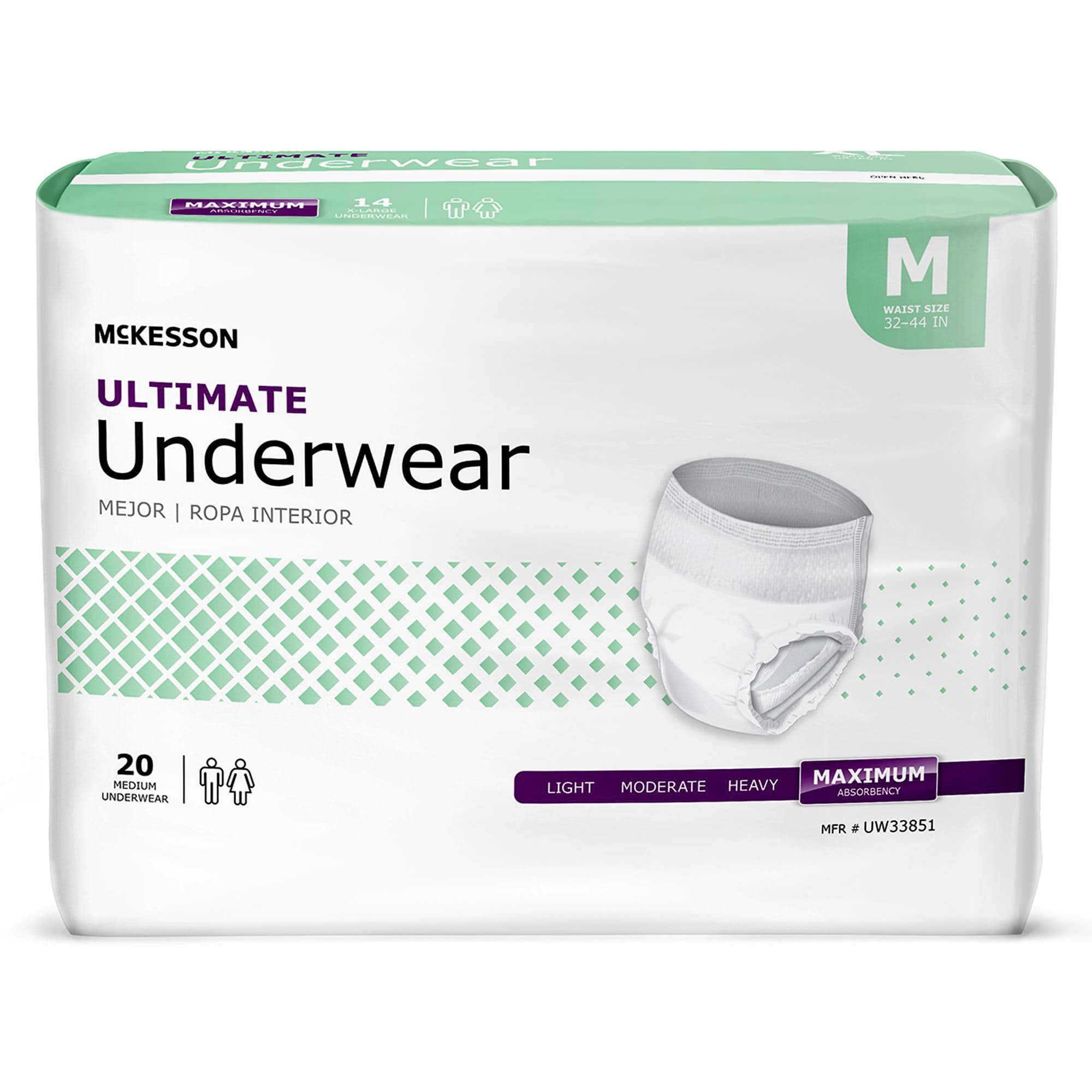 McKesson Ultimate Incontinence Underwear