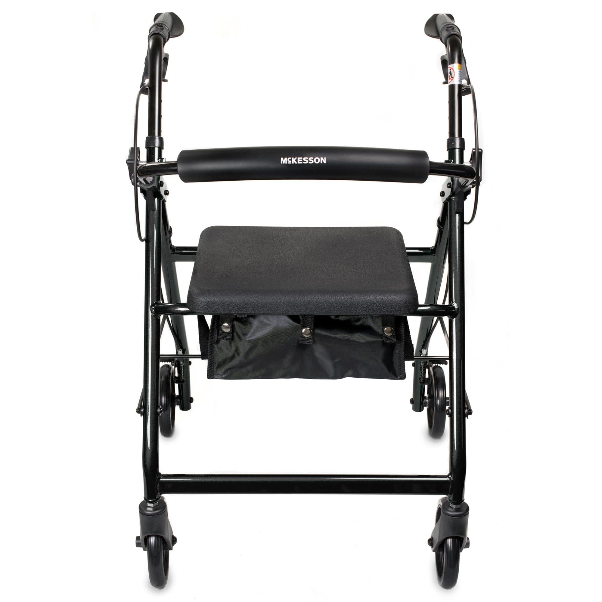 McKesson Aluminum Frame 4 Wheel Rollator - Image 2