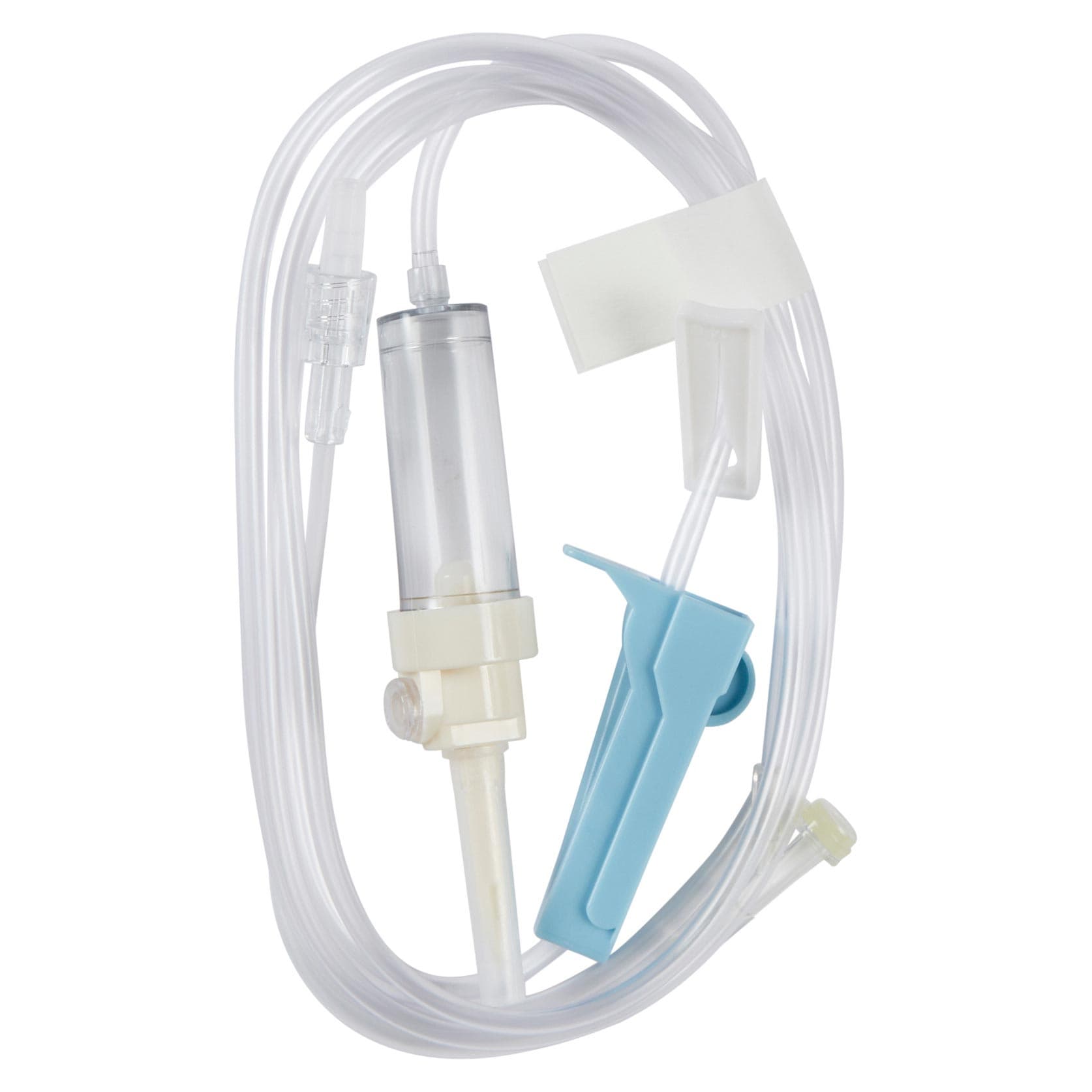 Amsafe Vented and Non-Vented, Slide Clamp, Roller Clamp, Injection Y-Site, 15 mL, 78 in. (198 cm) - Image 1