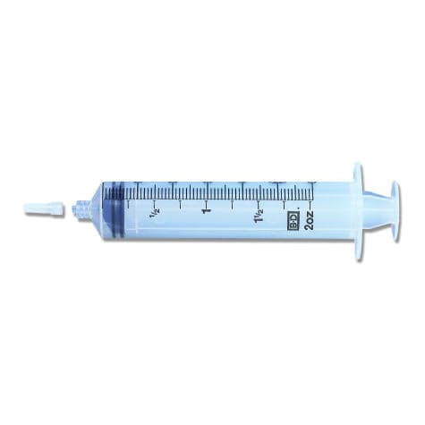 BD General Purpose Syringe, Eccentric Tip, 50 mL - Case of 240 - Image 1