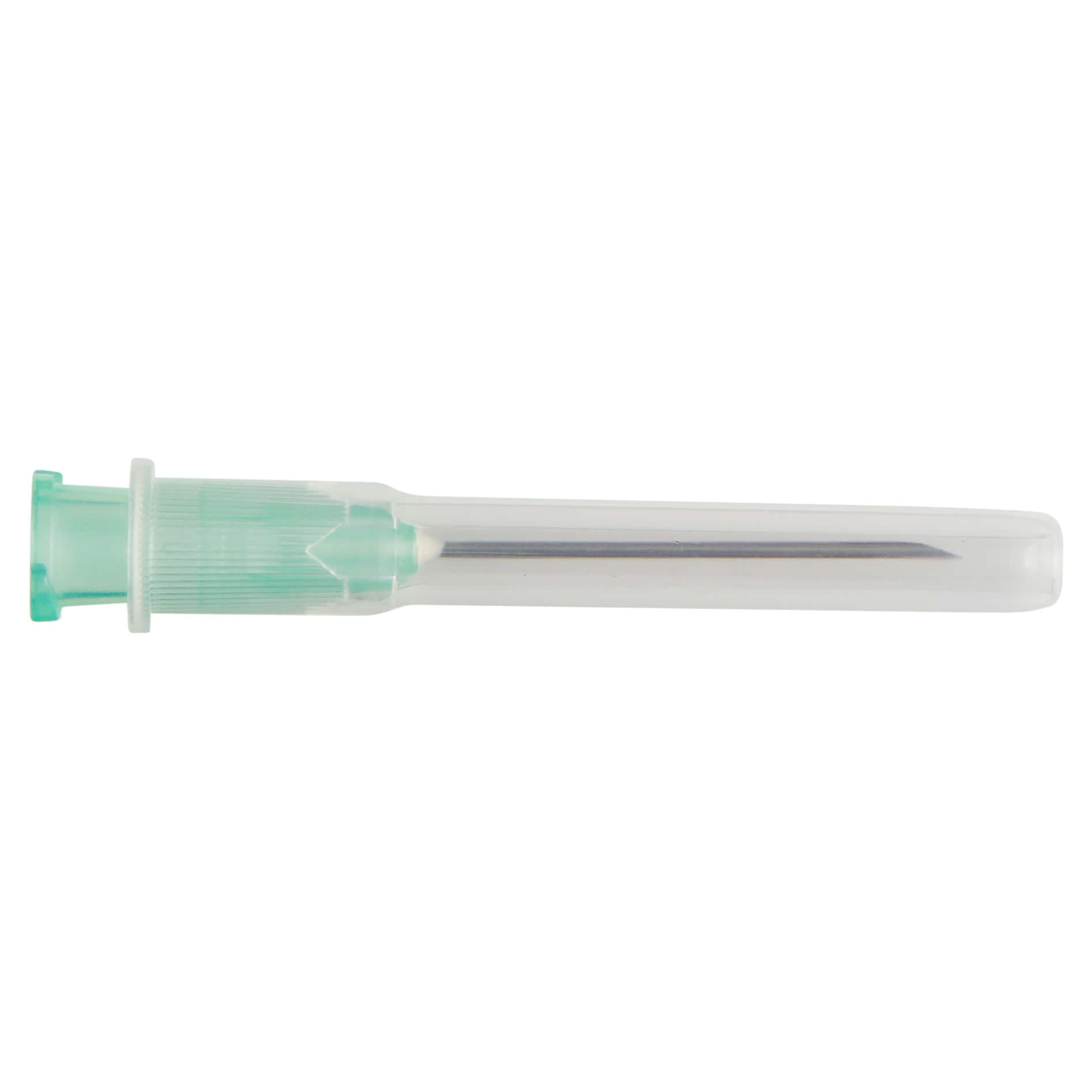 BD PrecisionGlide Hypodermic Needle, Regular Bevel 21G x 1
