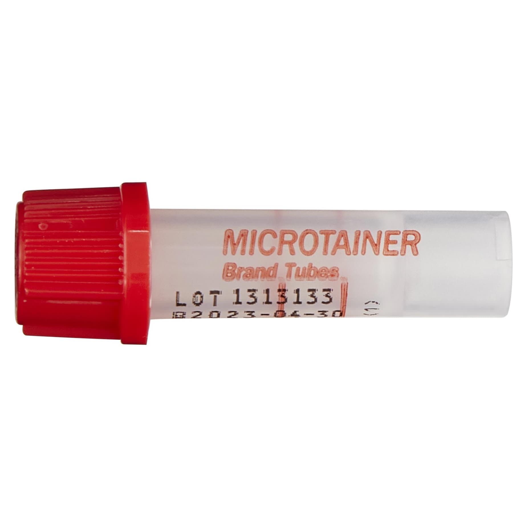 BD Microtainer Capillary Blood Collection Tube Plain, 15.3 x 46 mm - Bag of 50 - Image 1