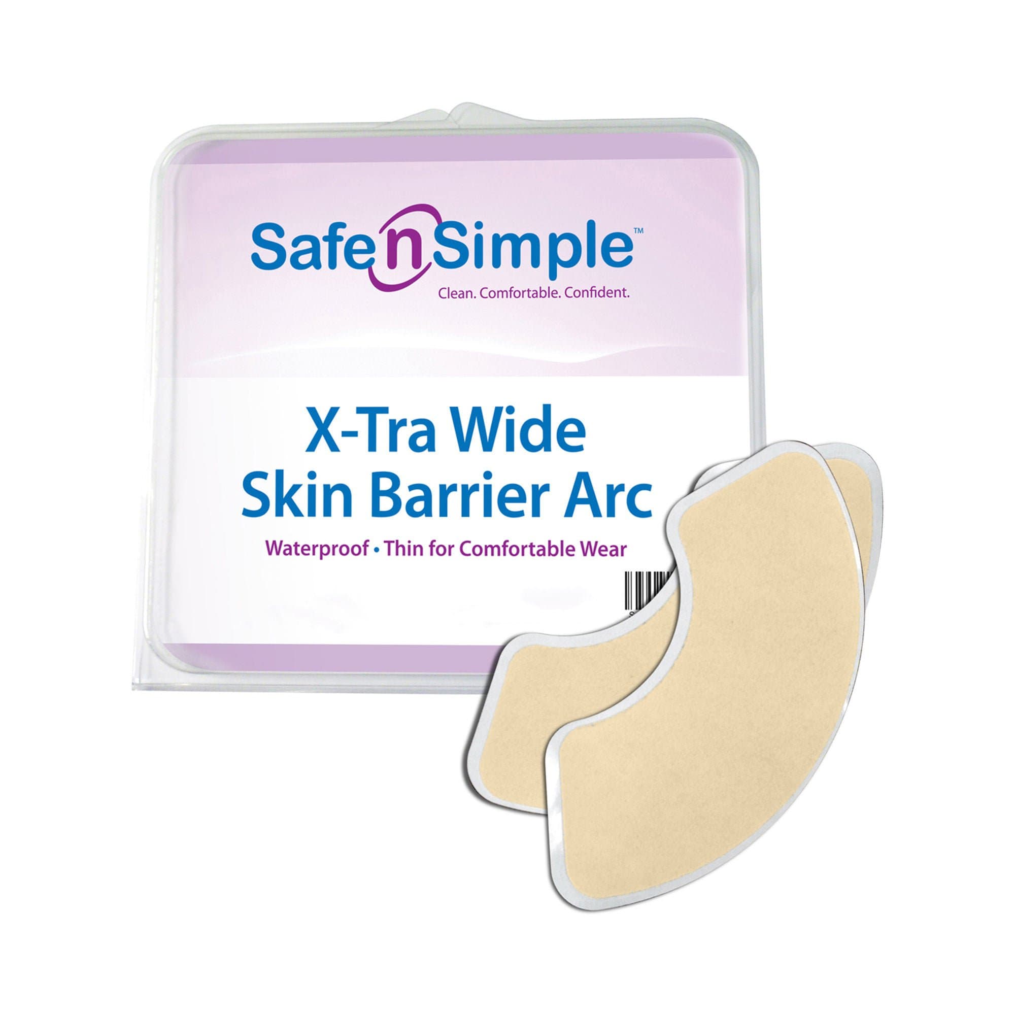 Safe n' Simple Skin Barrier Arc, 1 Inch Thick - Each - Image 1