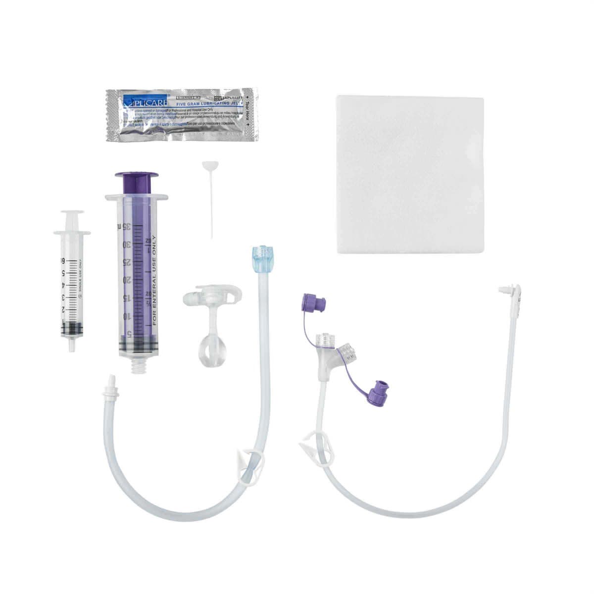 Mic-Key Enfit Low Profile Gastrostomy Feeding Tube Kit - Image 4