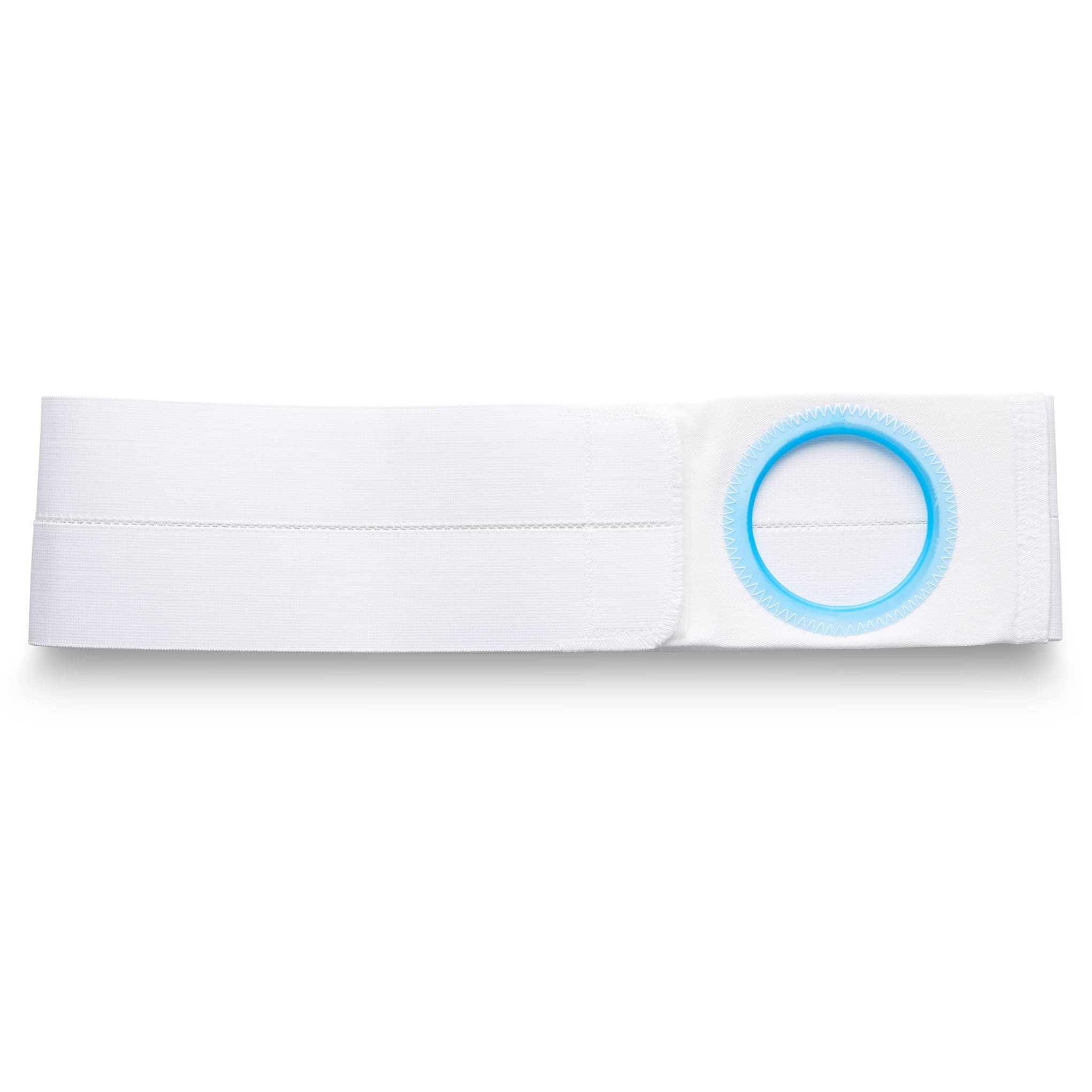 Nu-Hope 4" Regular Elastic Flat Panel Ostomy Support Belt, 3" White - Each - Image 1
