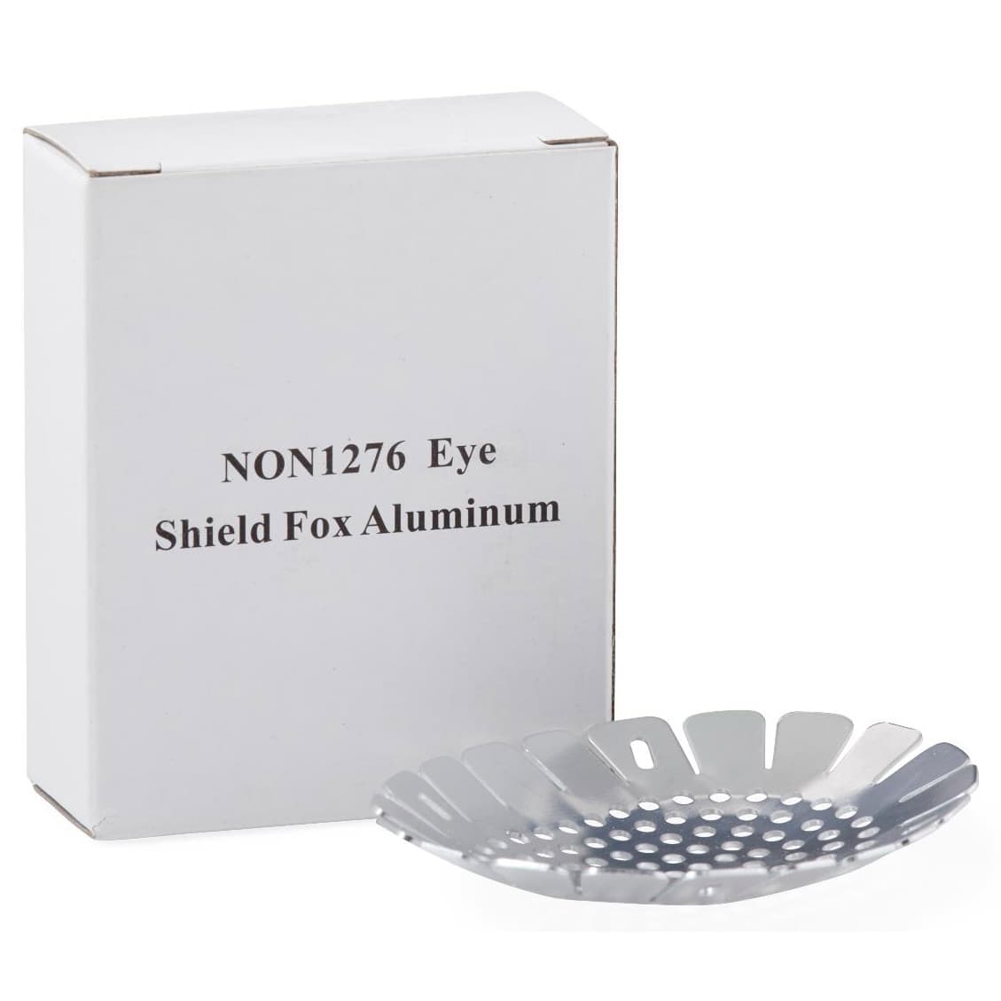 Medline Aluminum Fox Eye Shield without Cloth - Box of 12 - Image 1