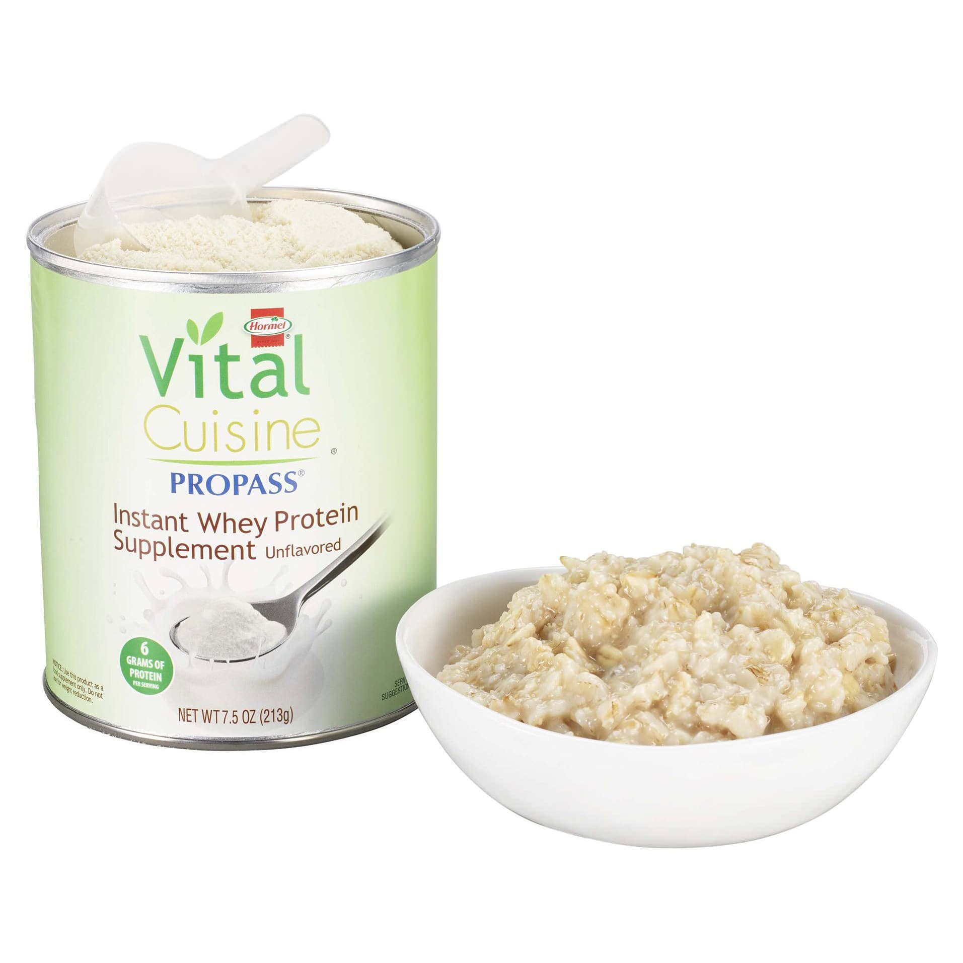 Vital Cuisine ProPass Oral Protein Supplement, Powder, 7.5 oz - Case of 4 - Image 1