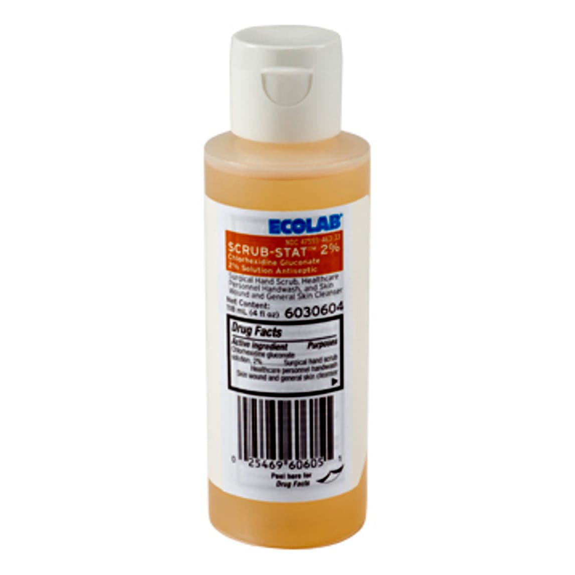 Scrub-Stat Surgical Scrub Solution Flip-Top Bottle 4 oz - Case of 72 - Image 1