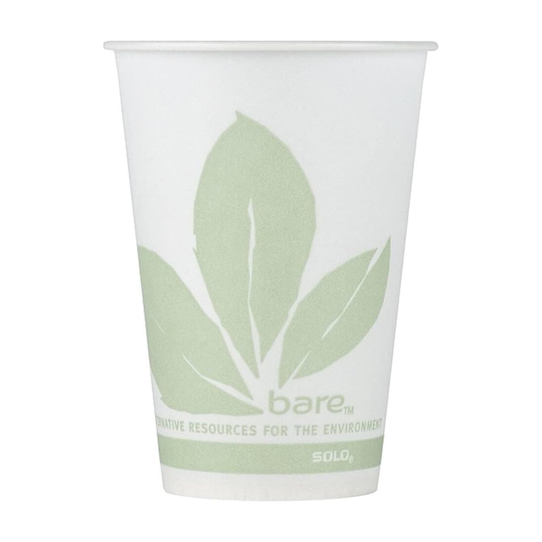 Bare Eco-Forward Drinking Cup Leaf Print, 7 oz. - Case of 2000 - Image 1
