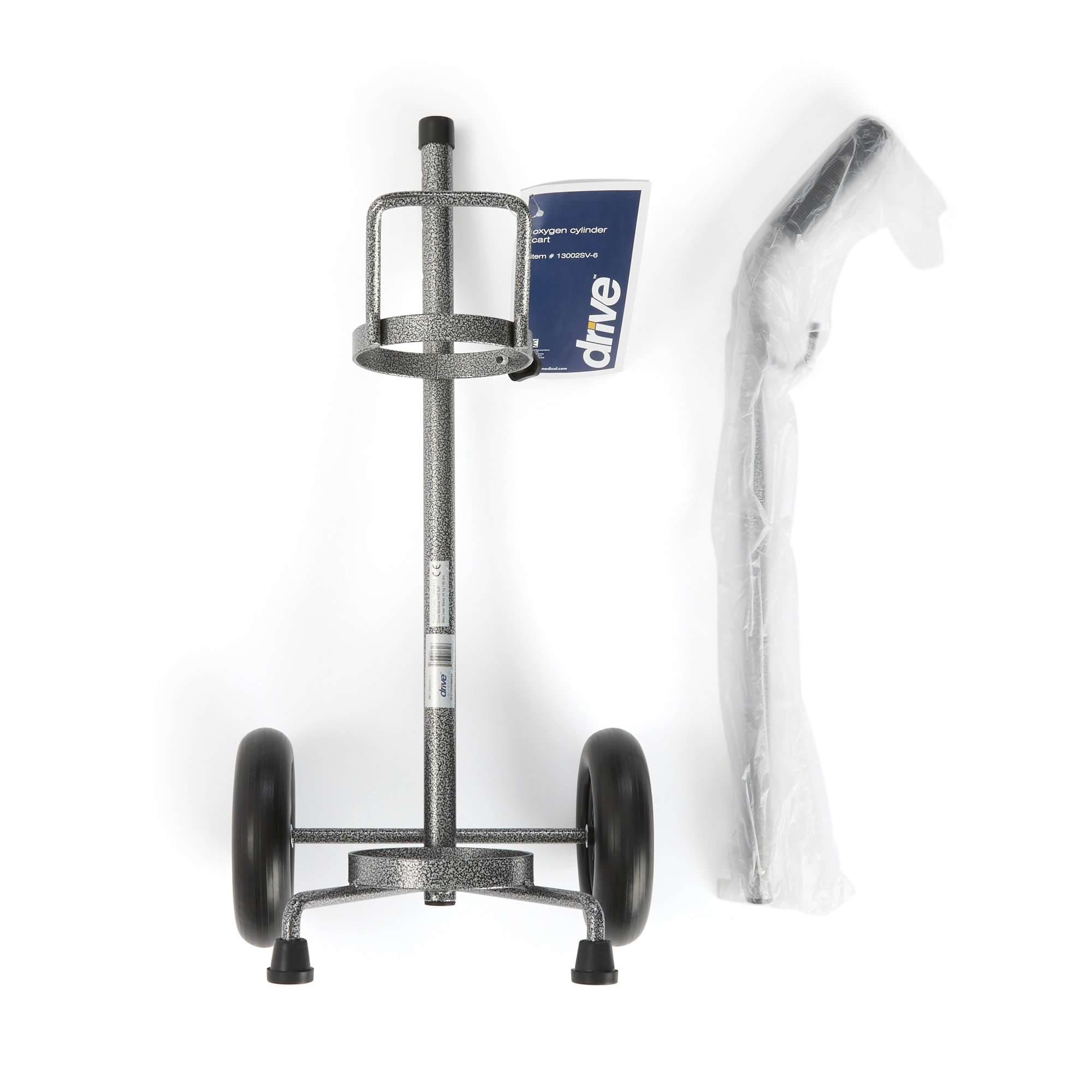 Drive Medical Oxygen Cylinder Cart, Size D-E - Image 3