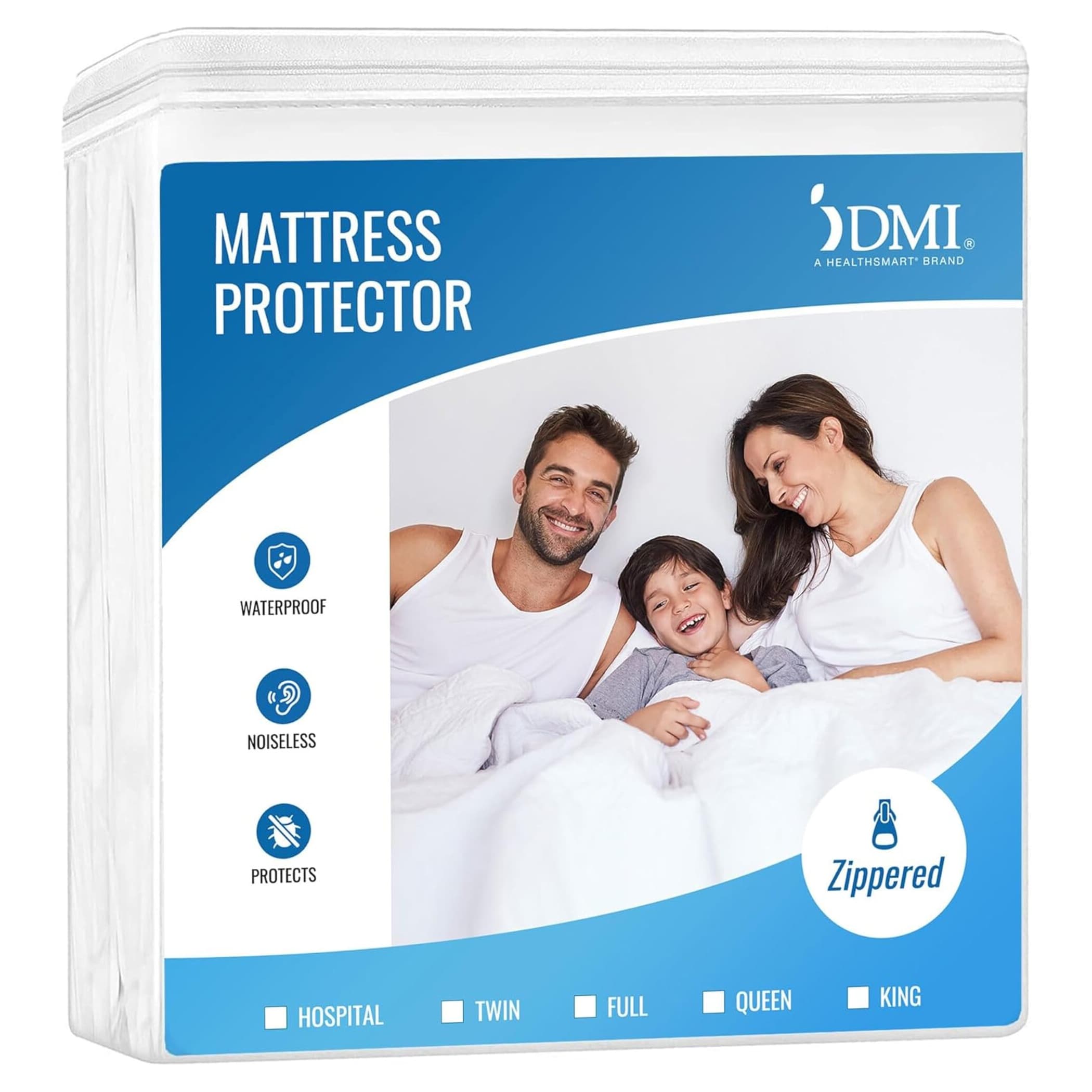 DMI Zippered Plastic Mattress Cover - Image 1