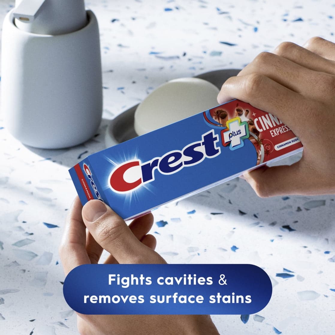 Crest Whitening Plus Cinnamon Expressions Toothpaste 5.4 oz - Each - Image 3