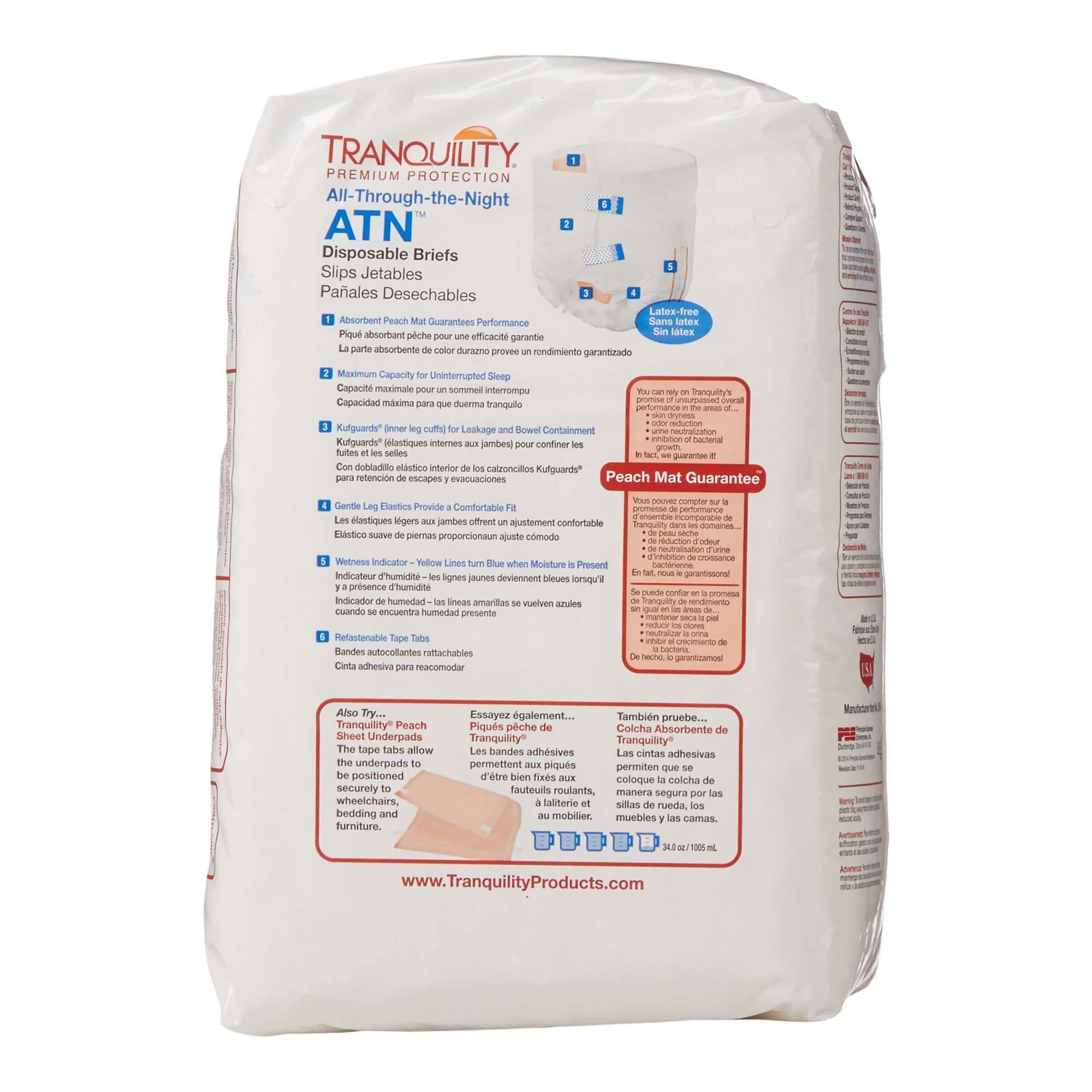 Tranquility ATN (All-Through-the-Night) Adult Briefs - Image 3