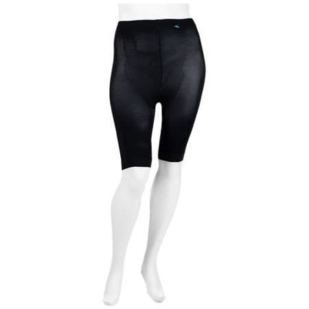 Juzo Dynamic Compression Biker Short, Black, Extra Small - Image 1