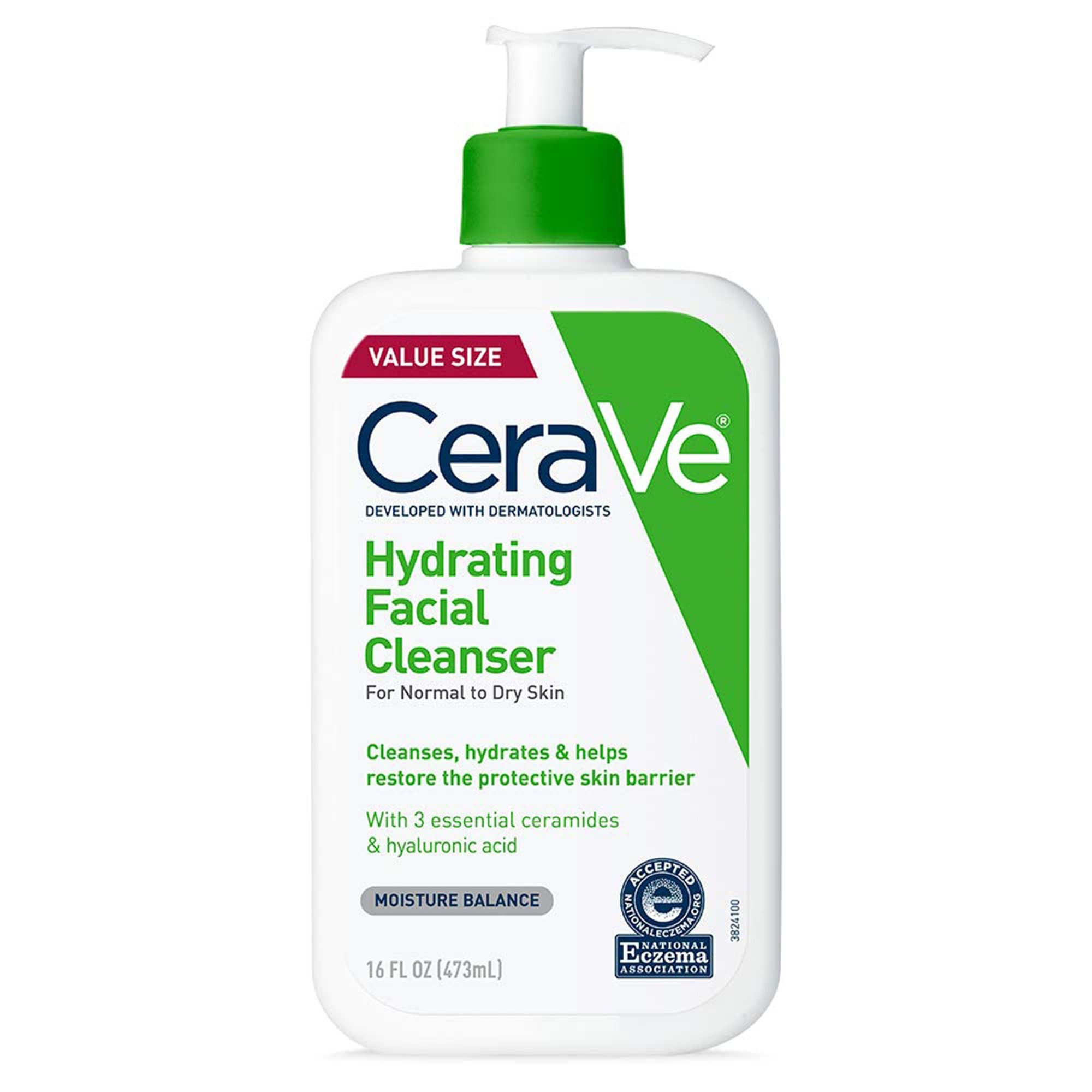 CeraVe Hydrating Facial Cleanser lotion, 16 oz - 1 Each
